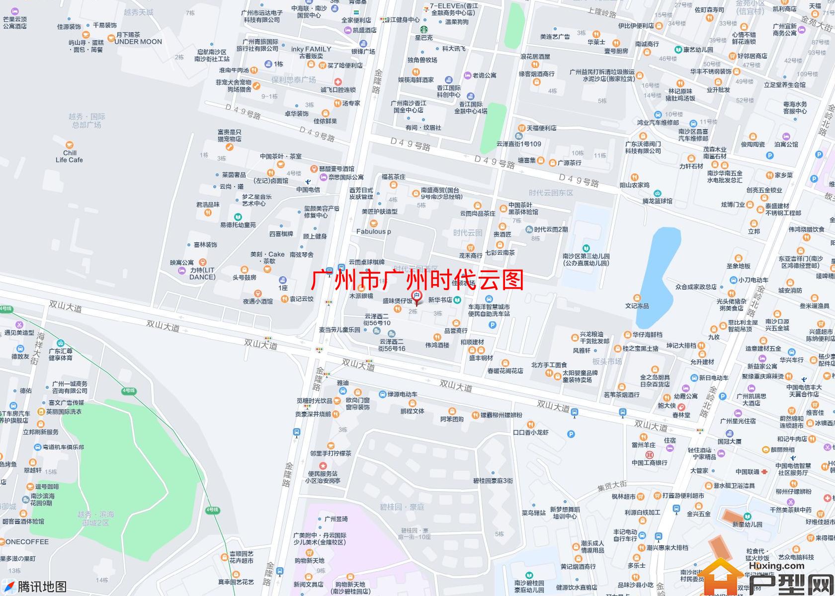 广州时代云图小区 - 户型网