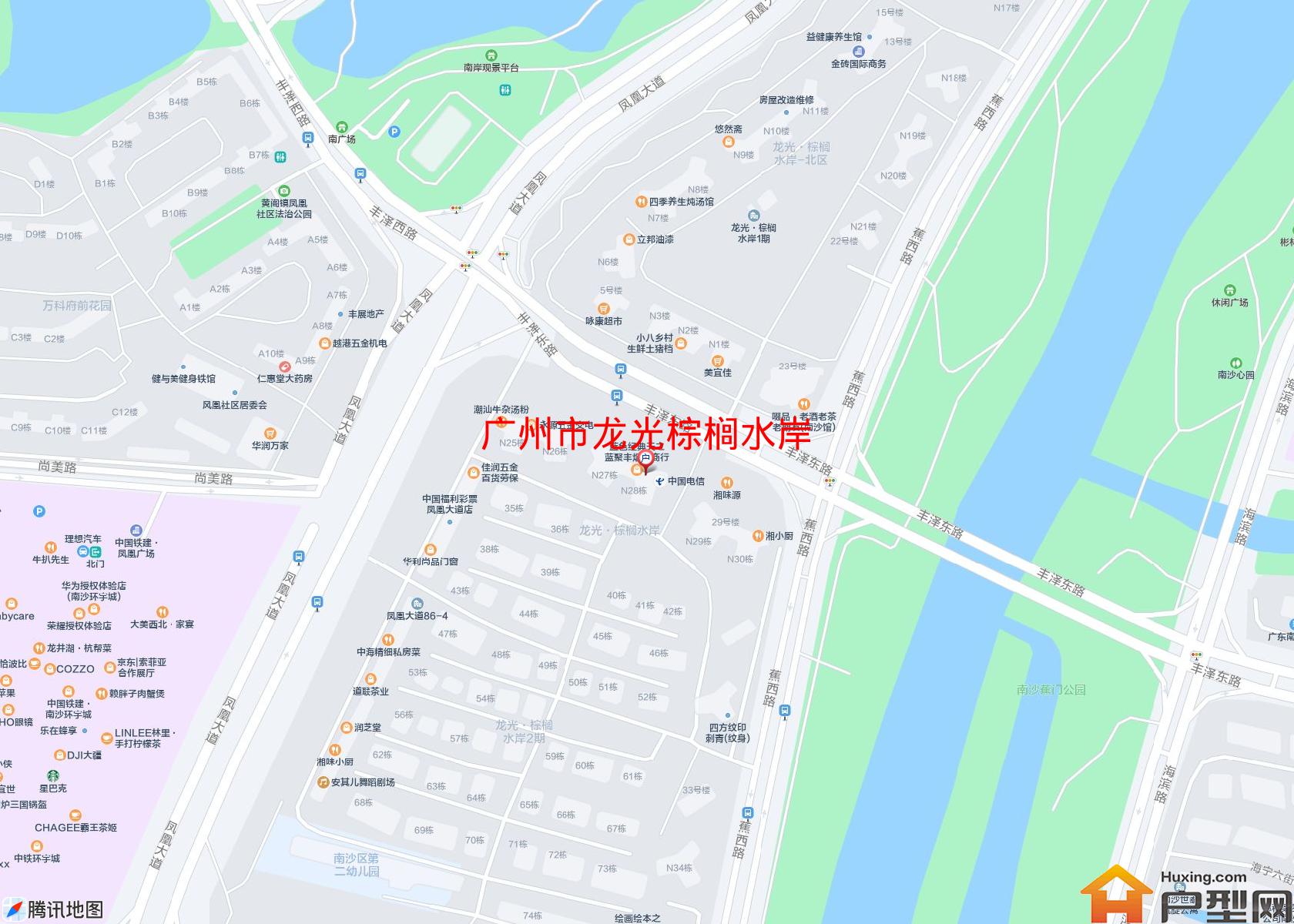 龙光棕榈水岸小区 - 户型网