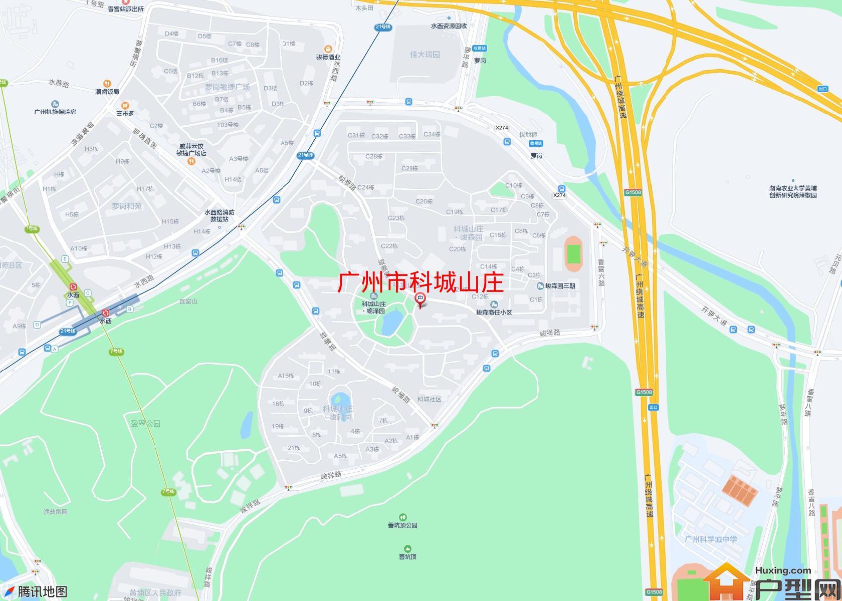 科城山庄小区 - 户型网