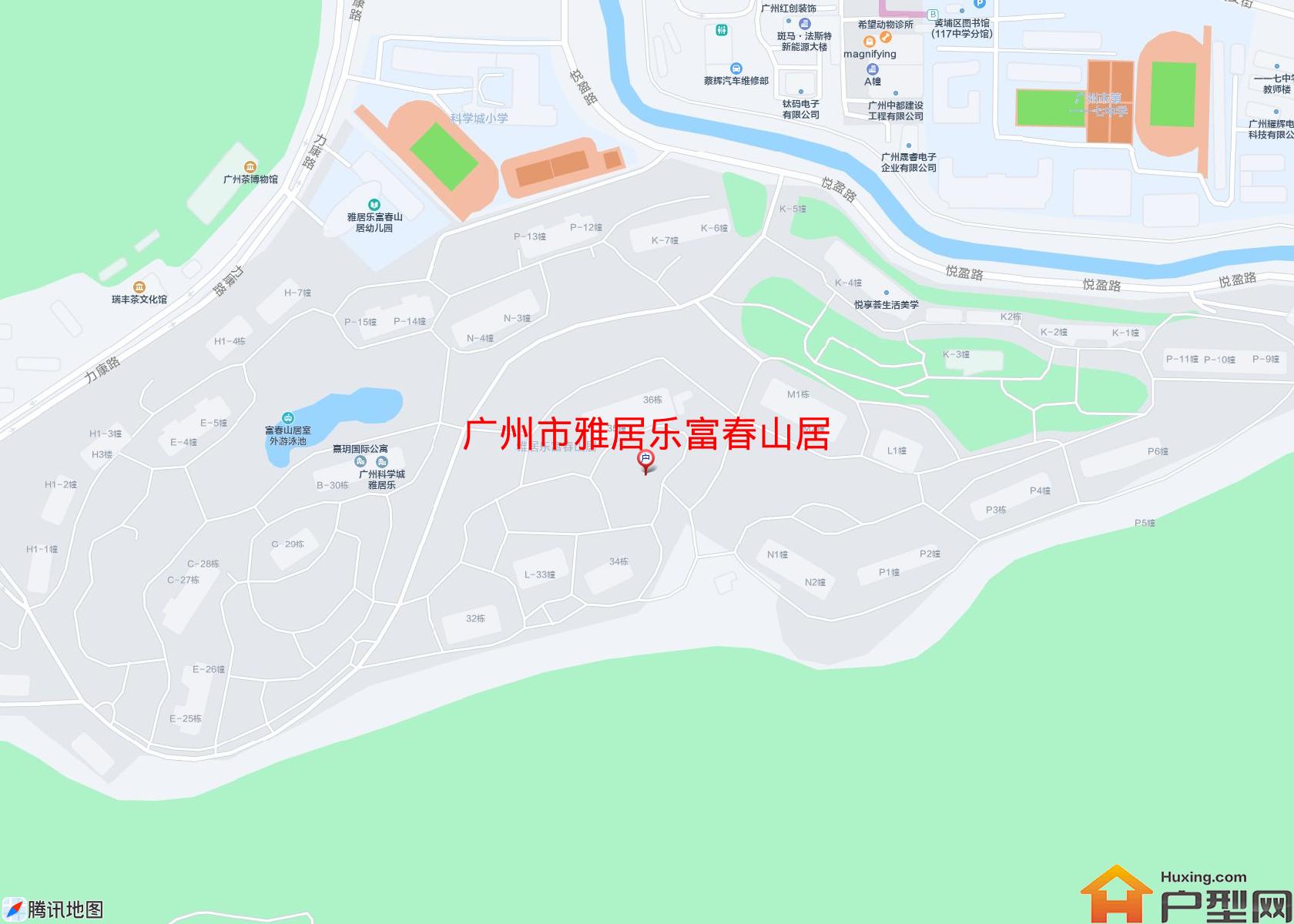 雅居乐富春山居小区 - 户型网