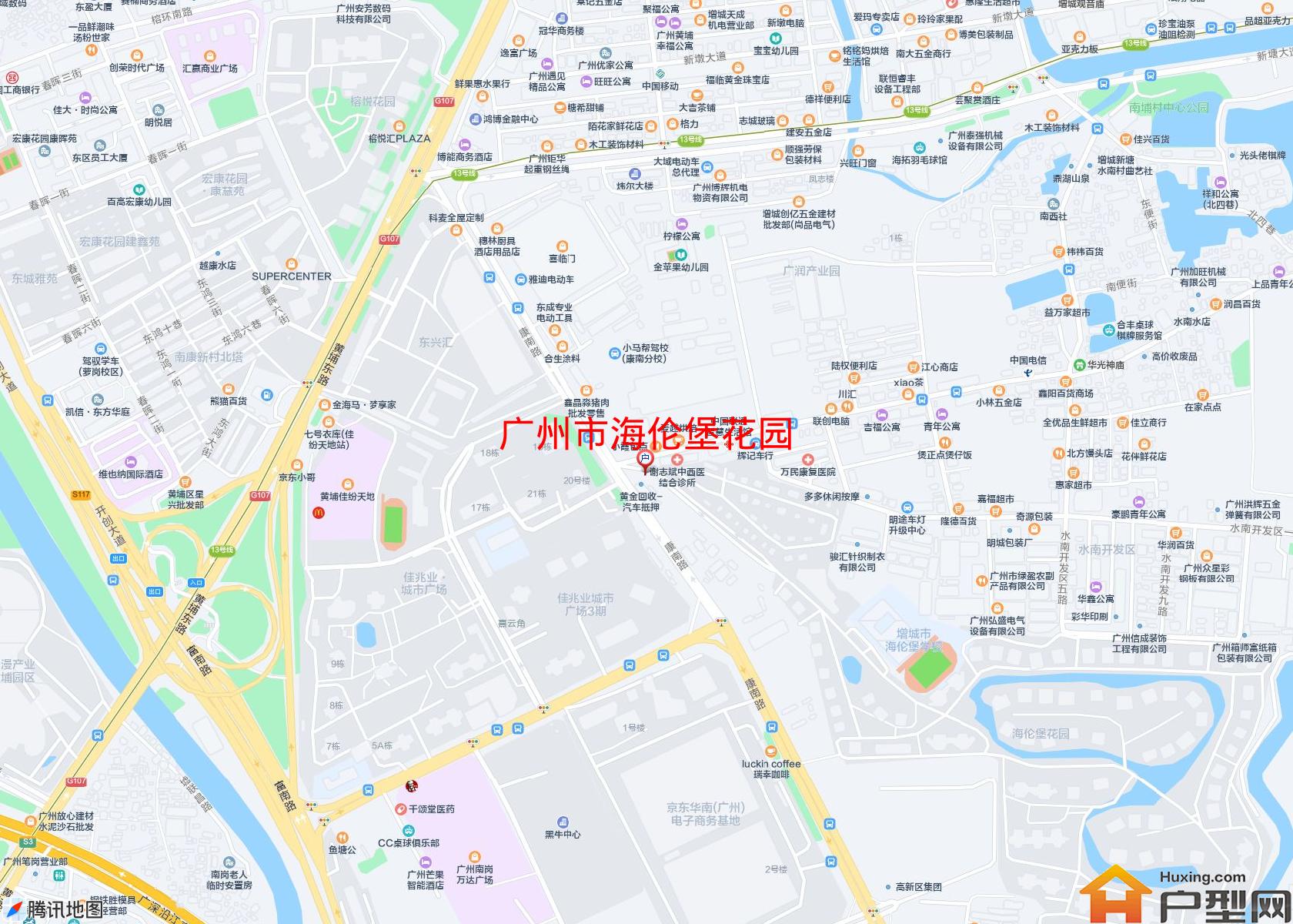 海伦堡花园小区 - 户型网