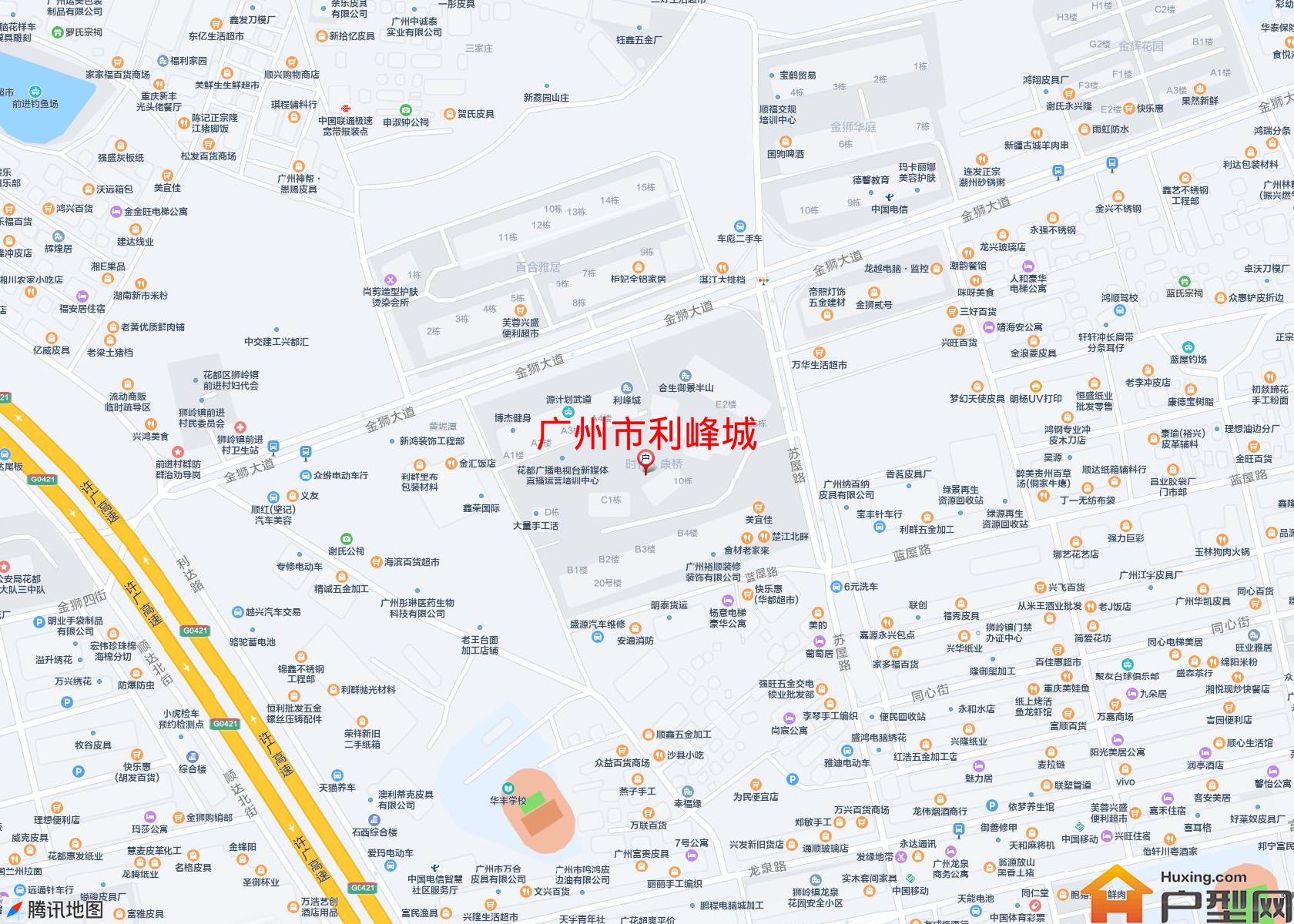 利峰城小区 - 户型网