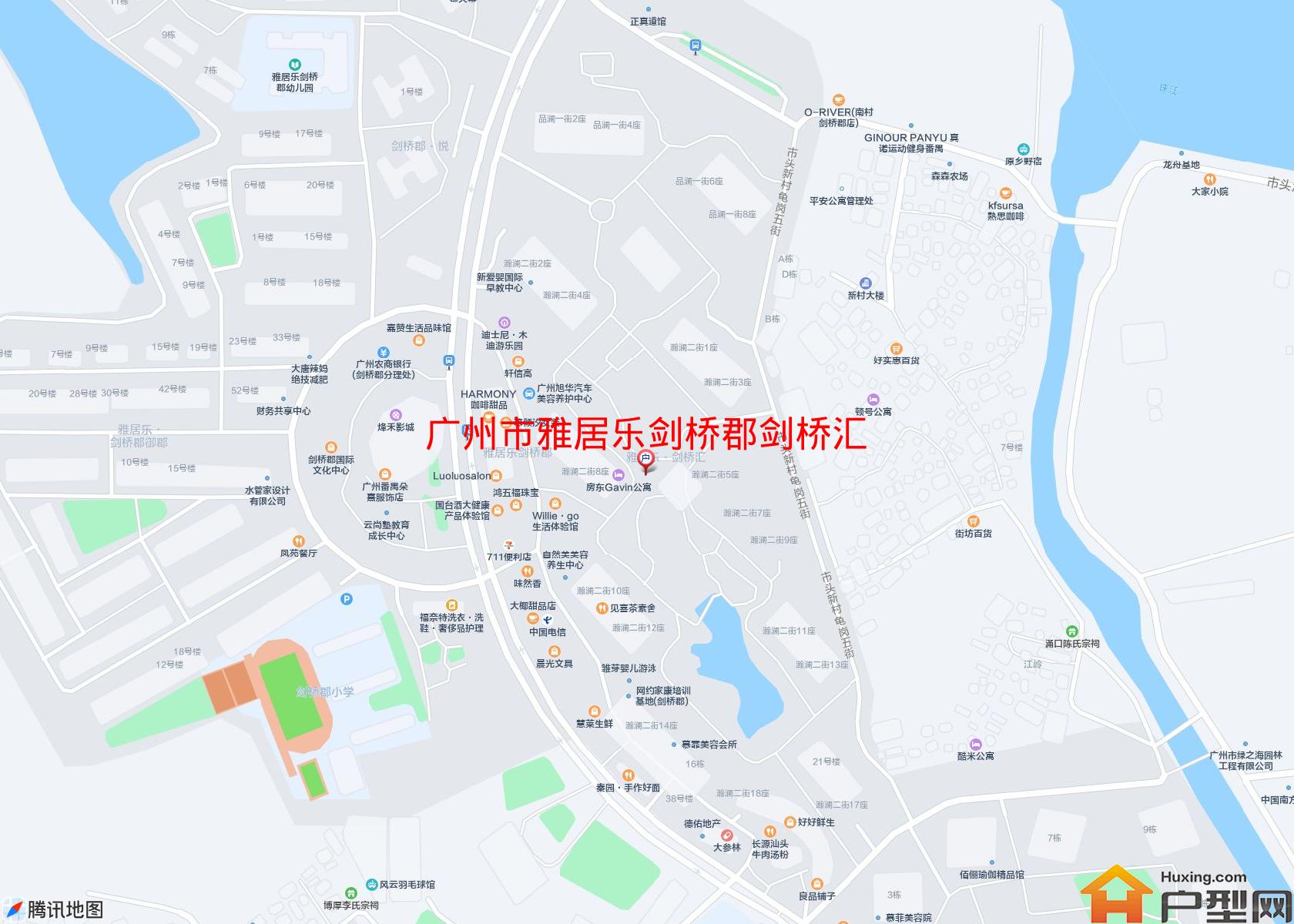 雅居乐剑桥郡剑桥汇小区 - 户型网