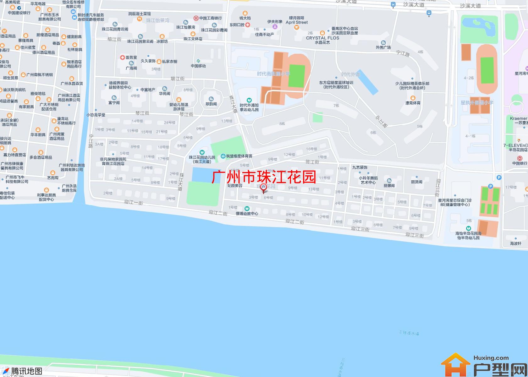 珠江花园小区 - 户型网