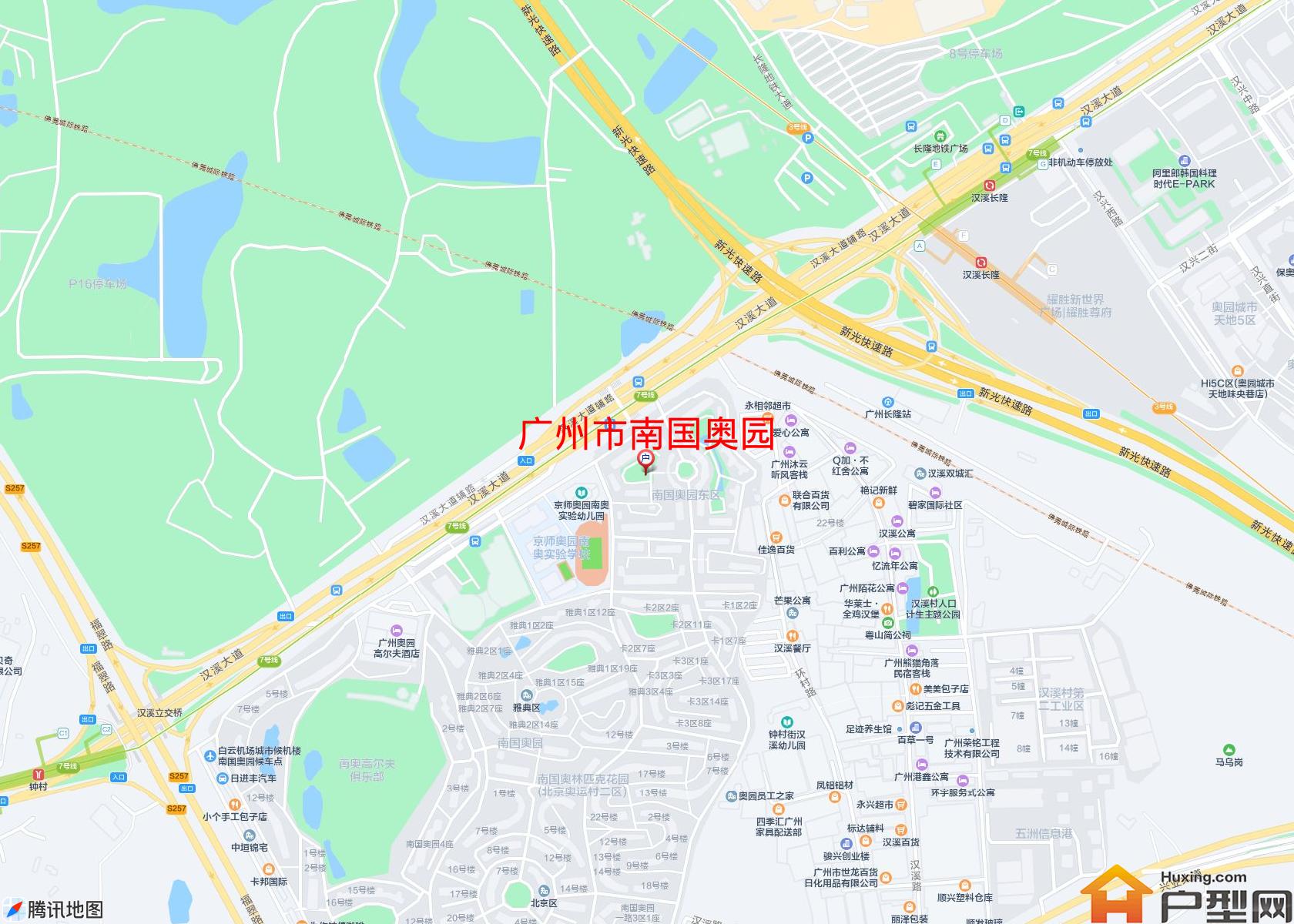 南国奥园小区 - 户型网