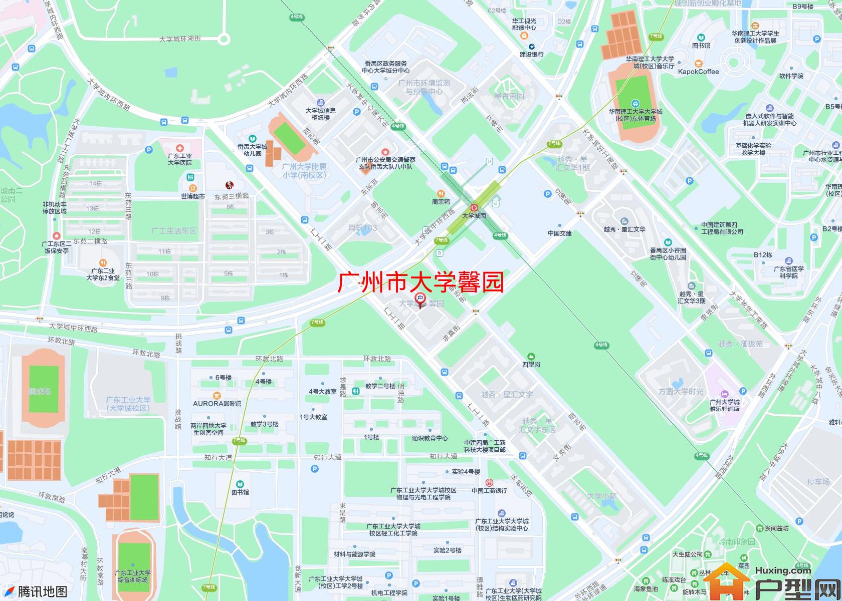 大学馨园小区 - 户型网