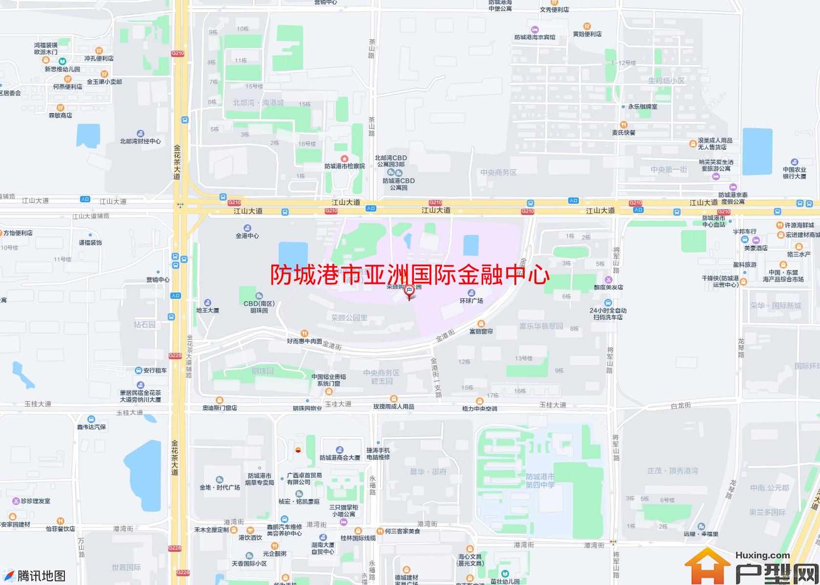 亚洲国际金融中心小区 - 户型网