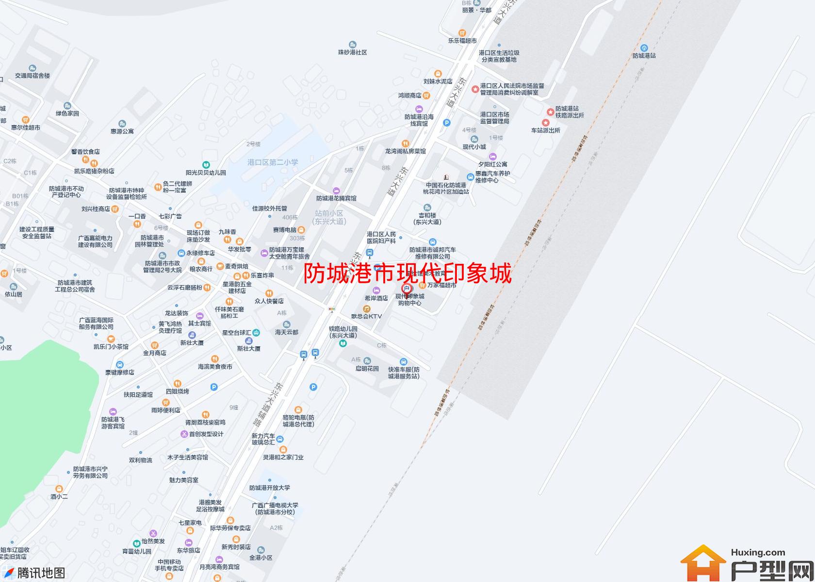 现代印象城小区 - 户型网