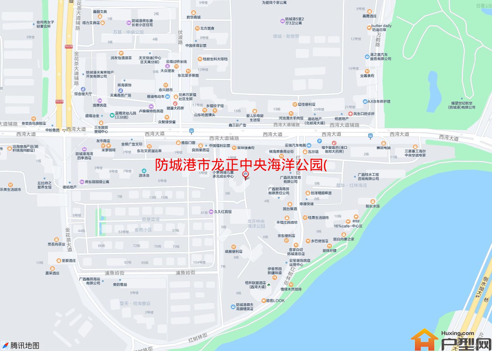 龙正中央海洋公园(西湾大道)小区 - 户型网