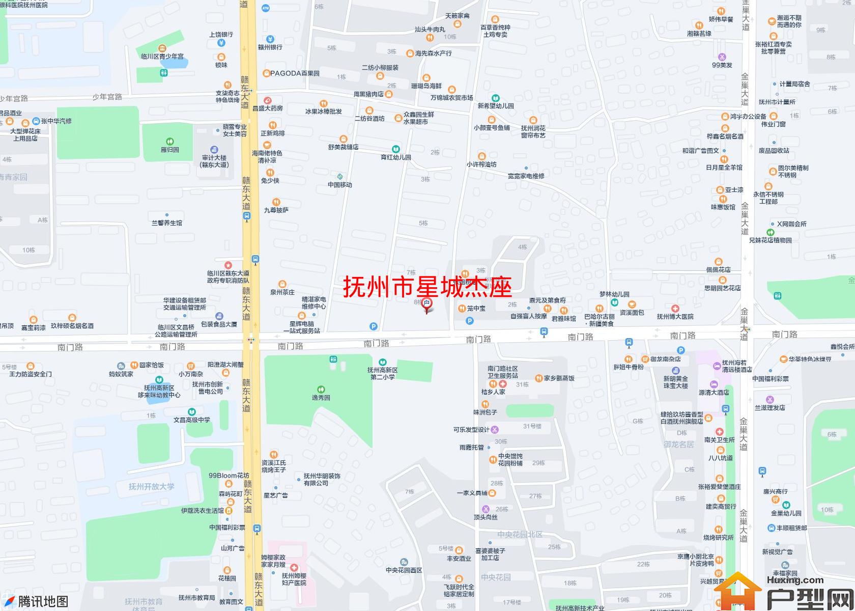 星城杰座小区 - 户型网