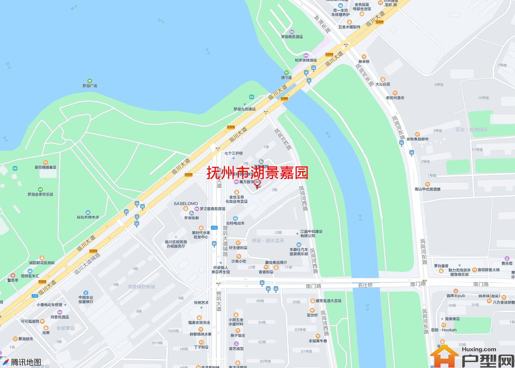 湖景嘉园小区 - 户型网