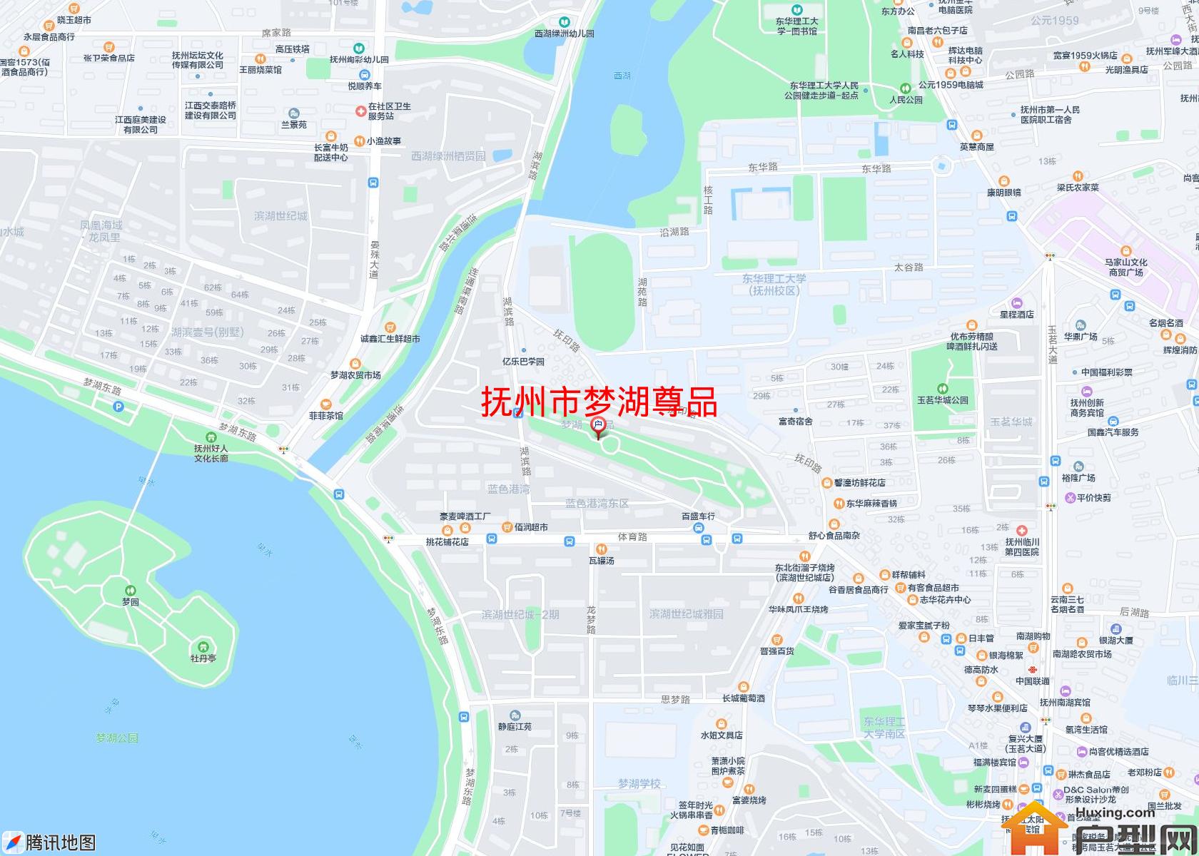 梦湖尊品小区 - 户型网