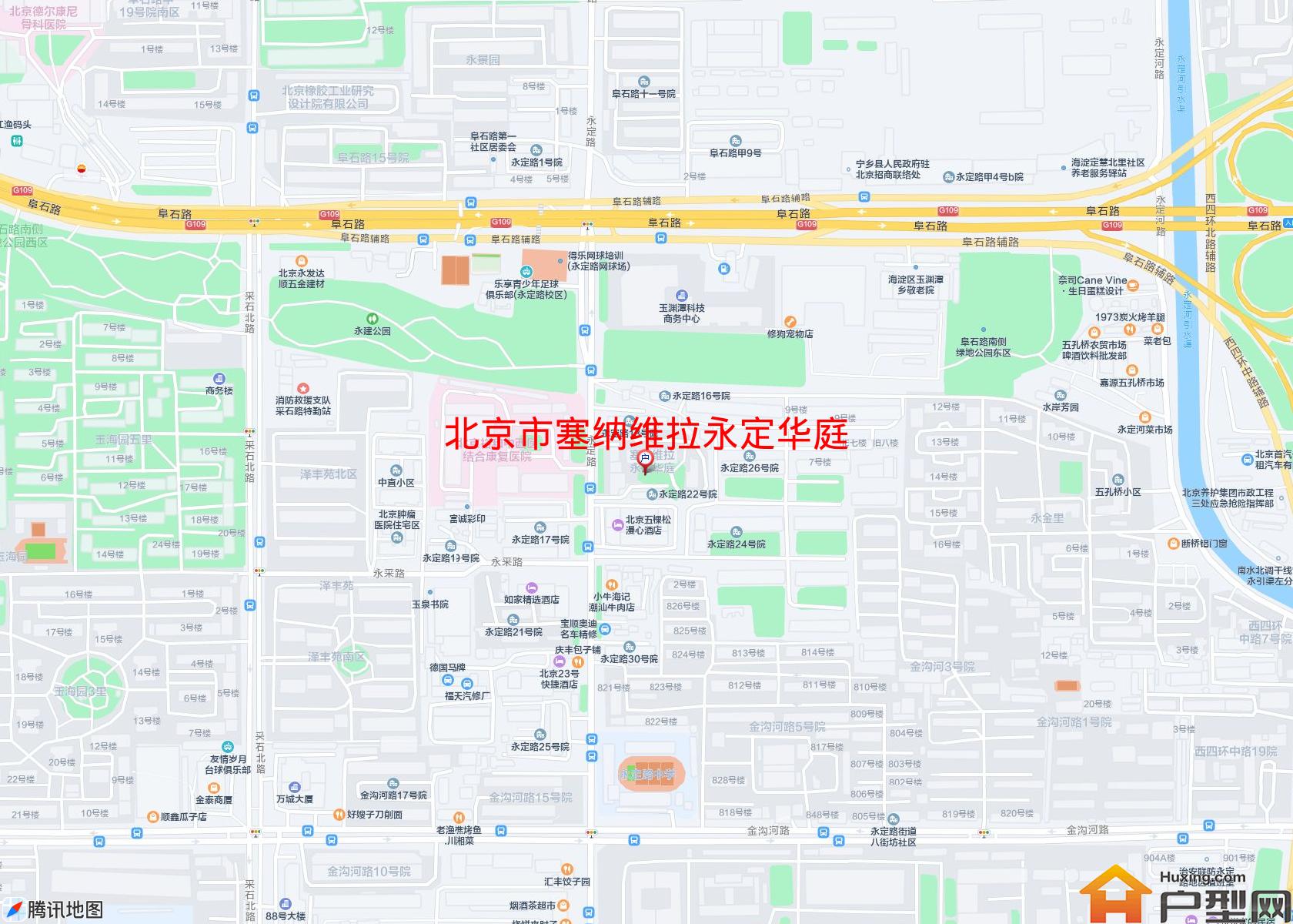 塞纳维拉永定华庭小区 - 户型网