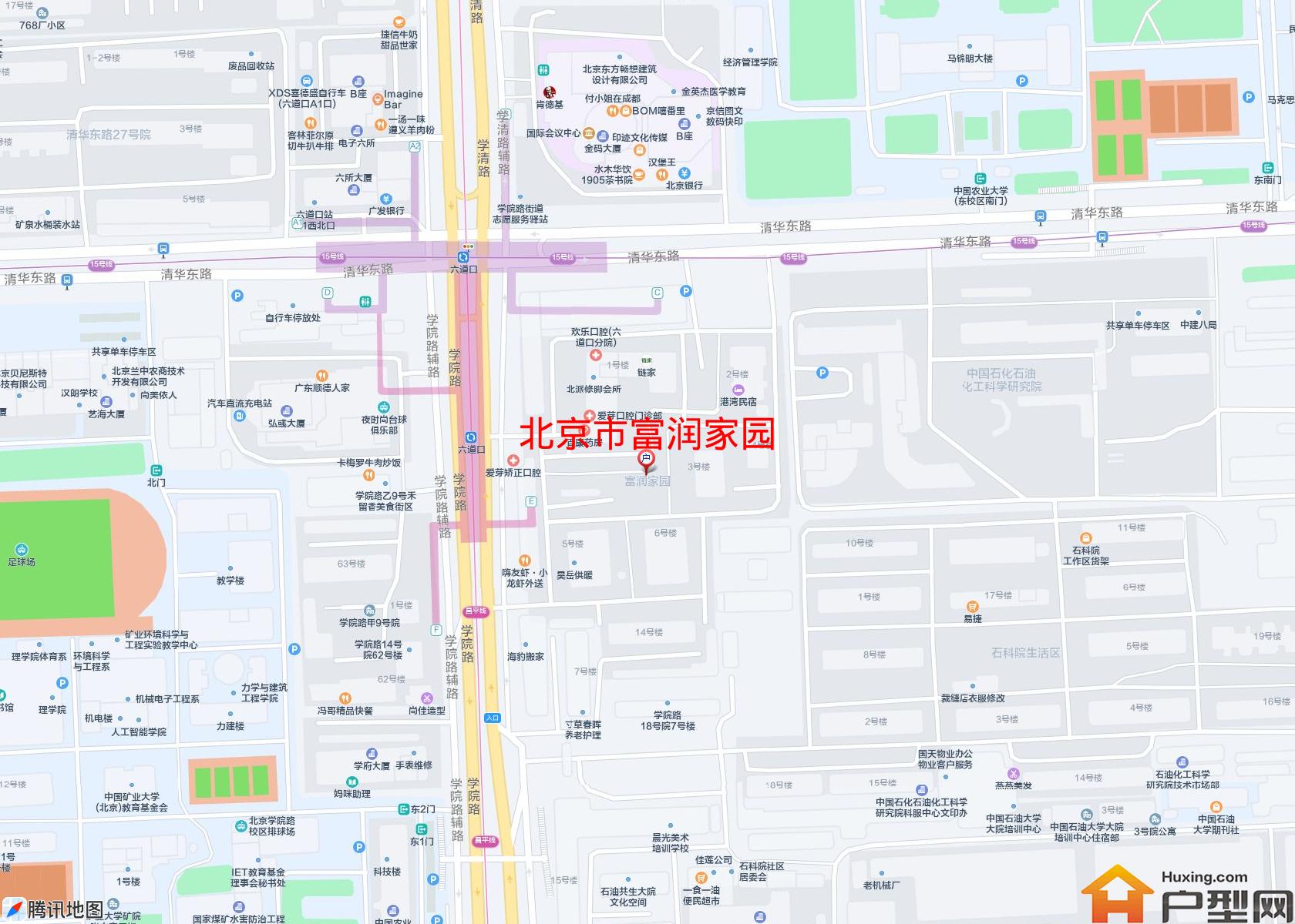 富润家园小区 - 户型网
