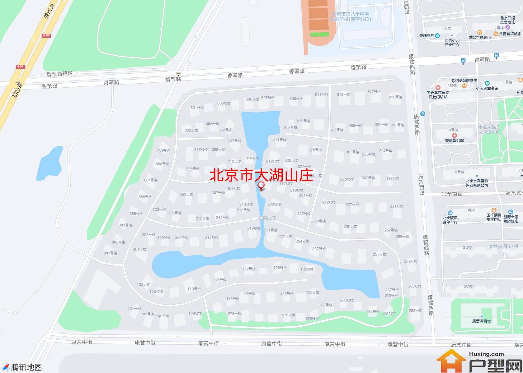 大湖山庄小区 - 户型网