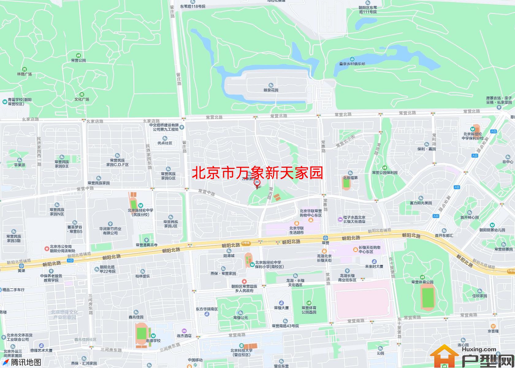 万象新天家园小区 - 户型网