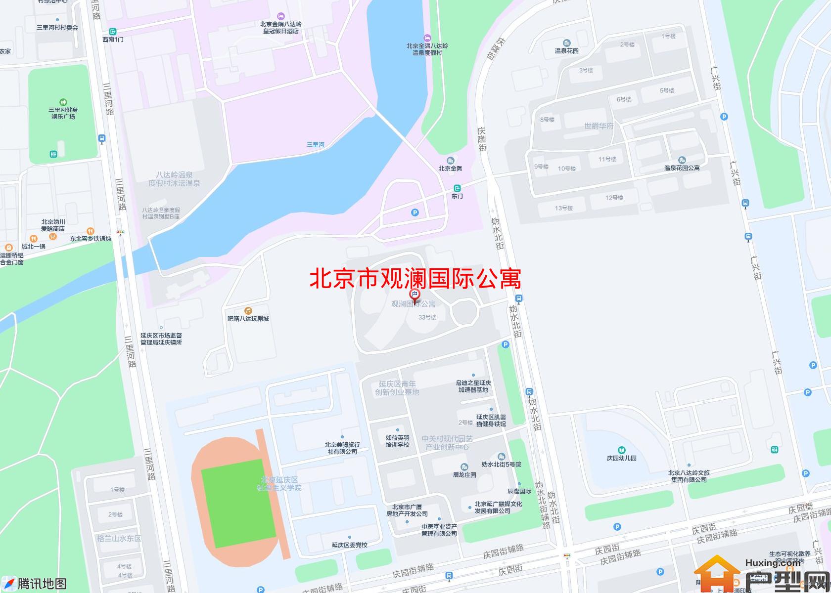 观澜国际公寓小区 - 户型网