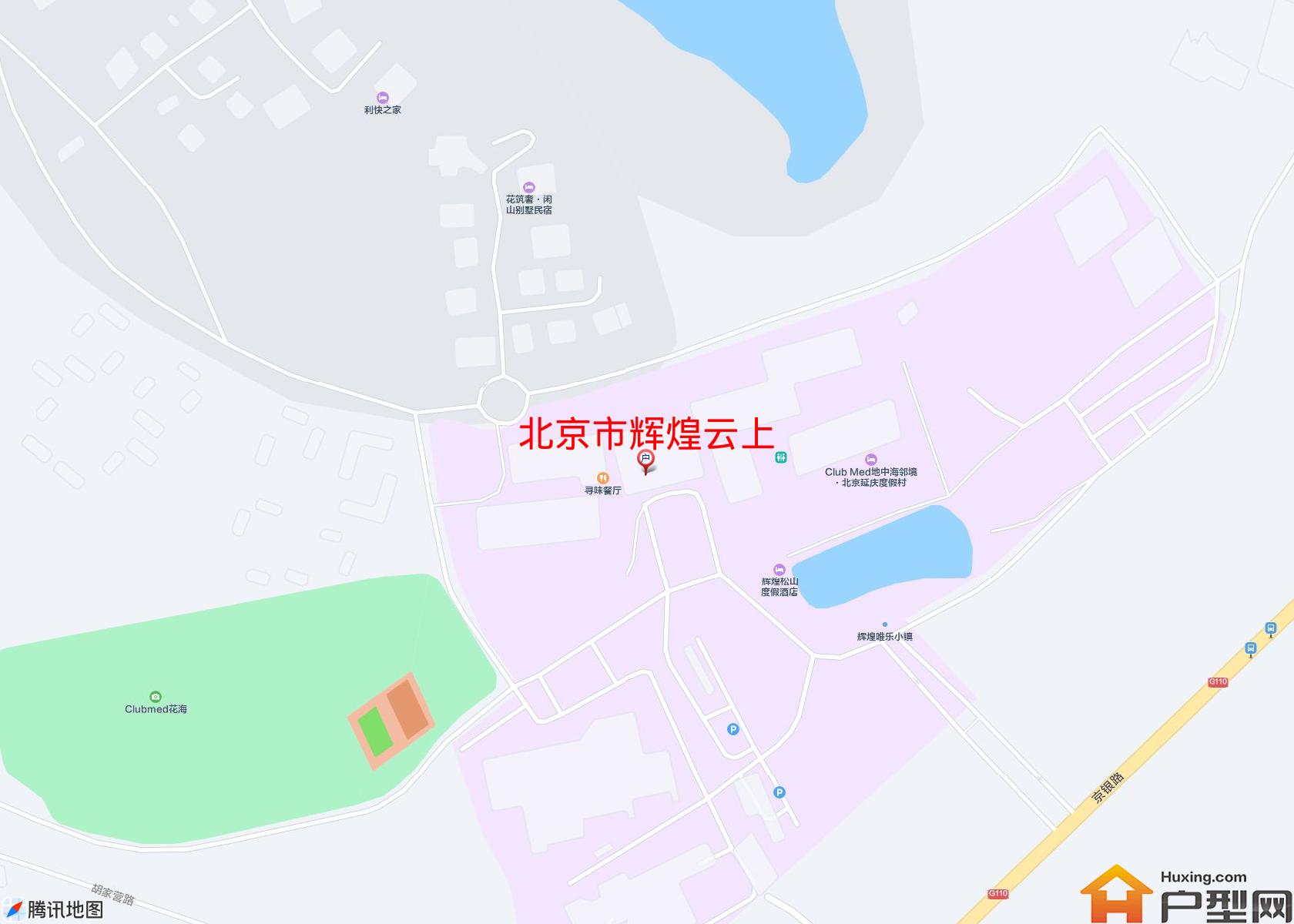 辉煌云上小区 - 户型网