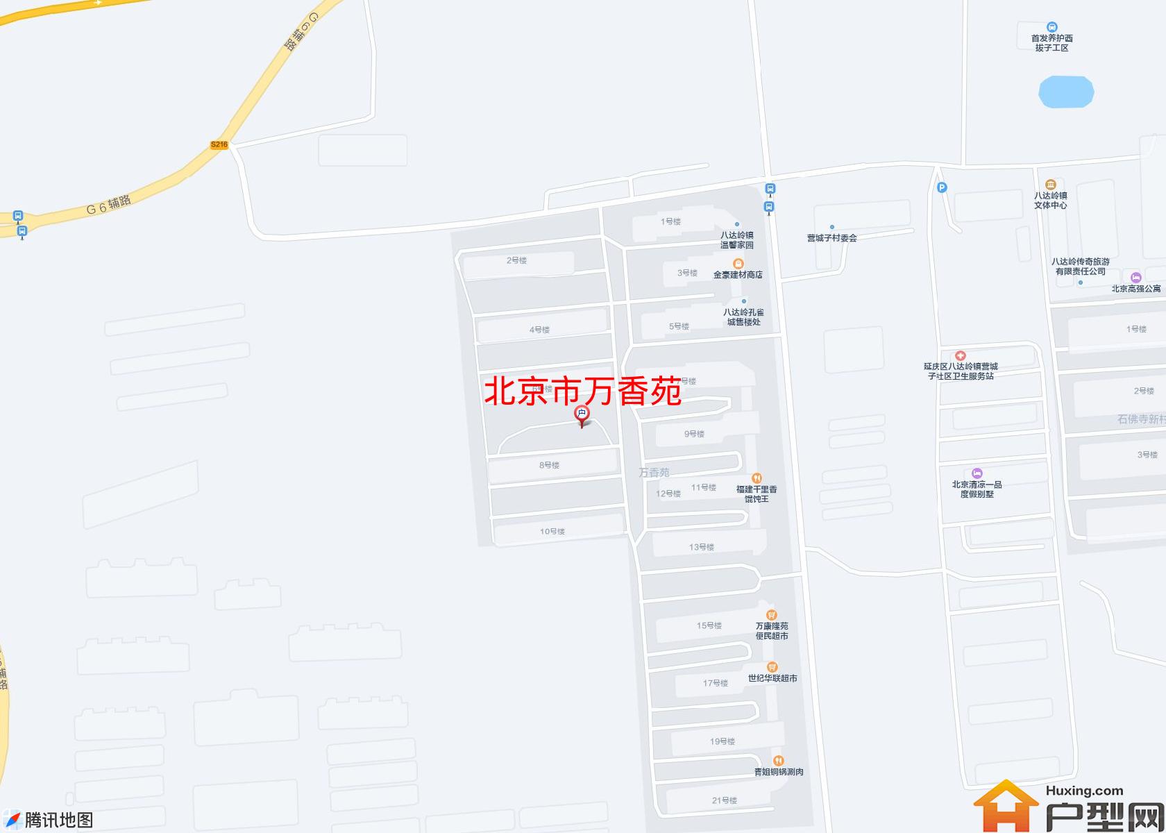万香苑小区 - 户型网