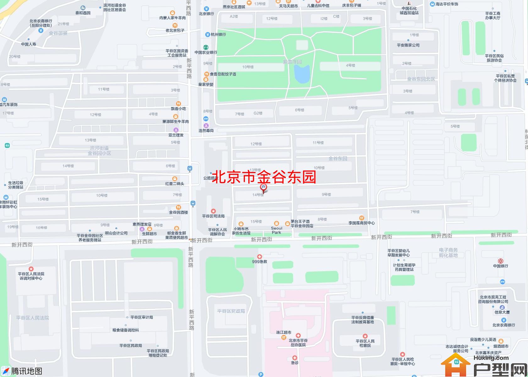 金谷东园小区 - 户型网