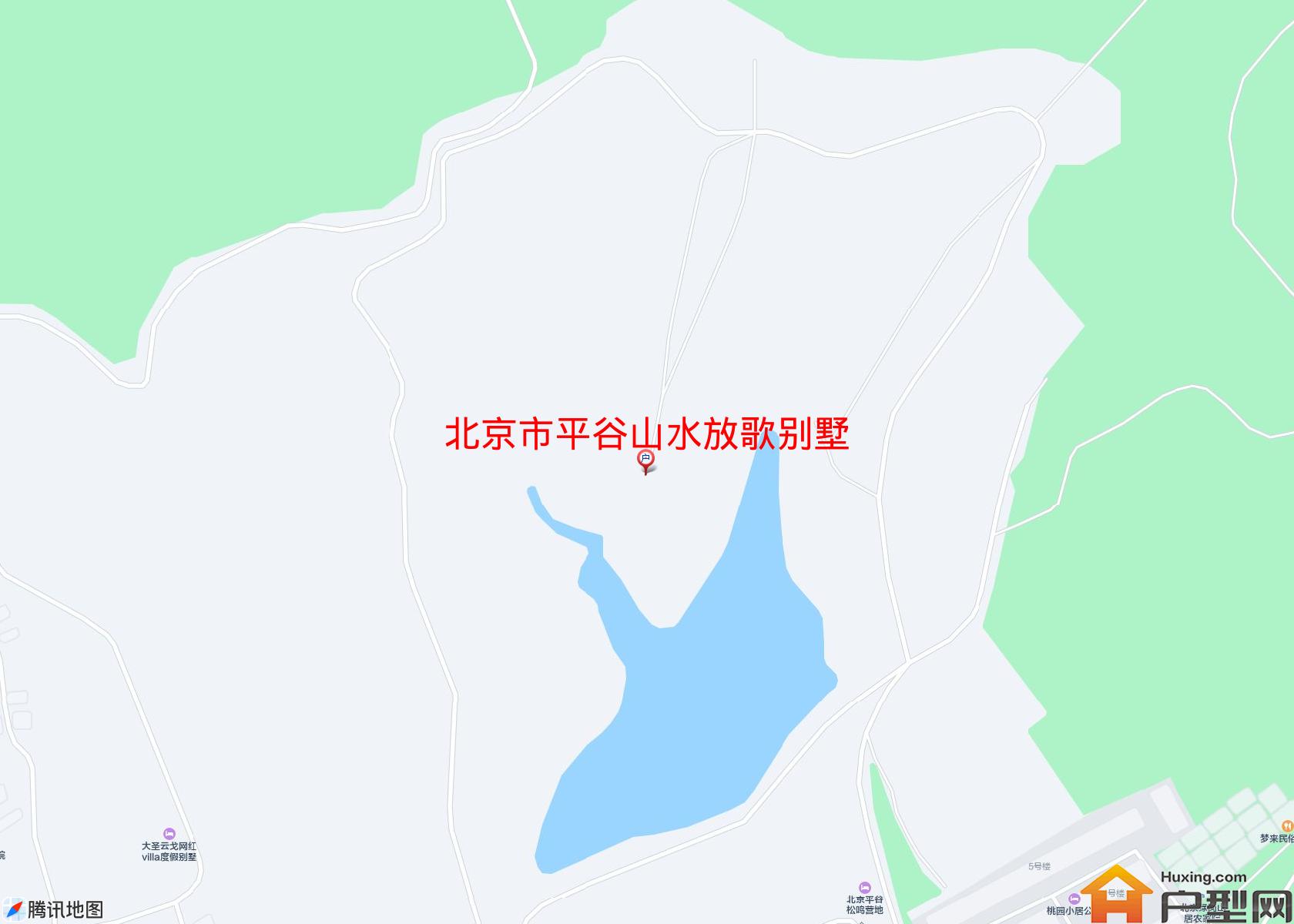 平谷山水放歌别墅小区 - 户型网