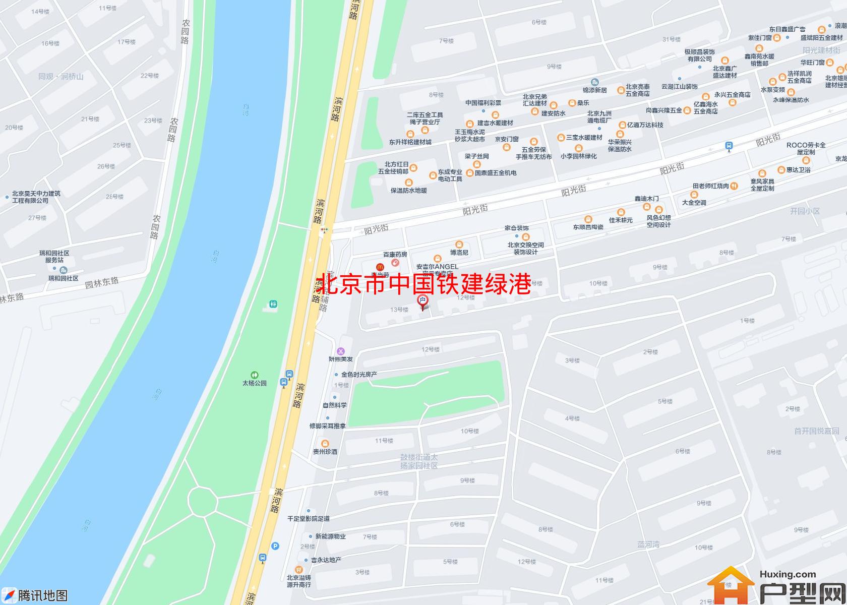 中国铁建绿港小区 - 户型网