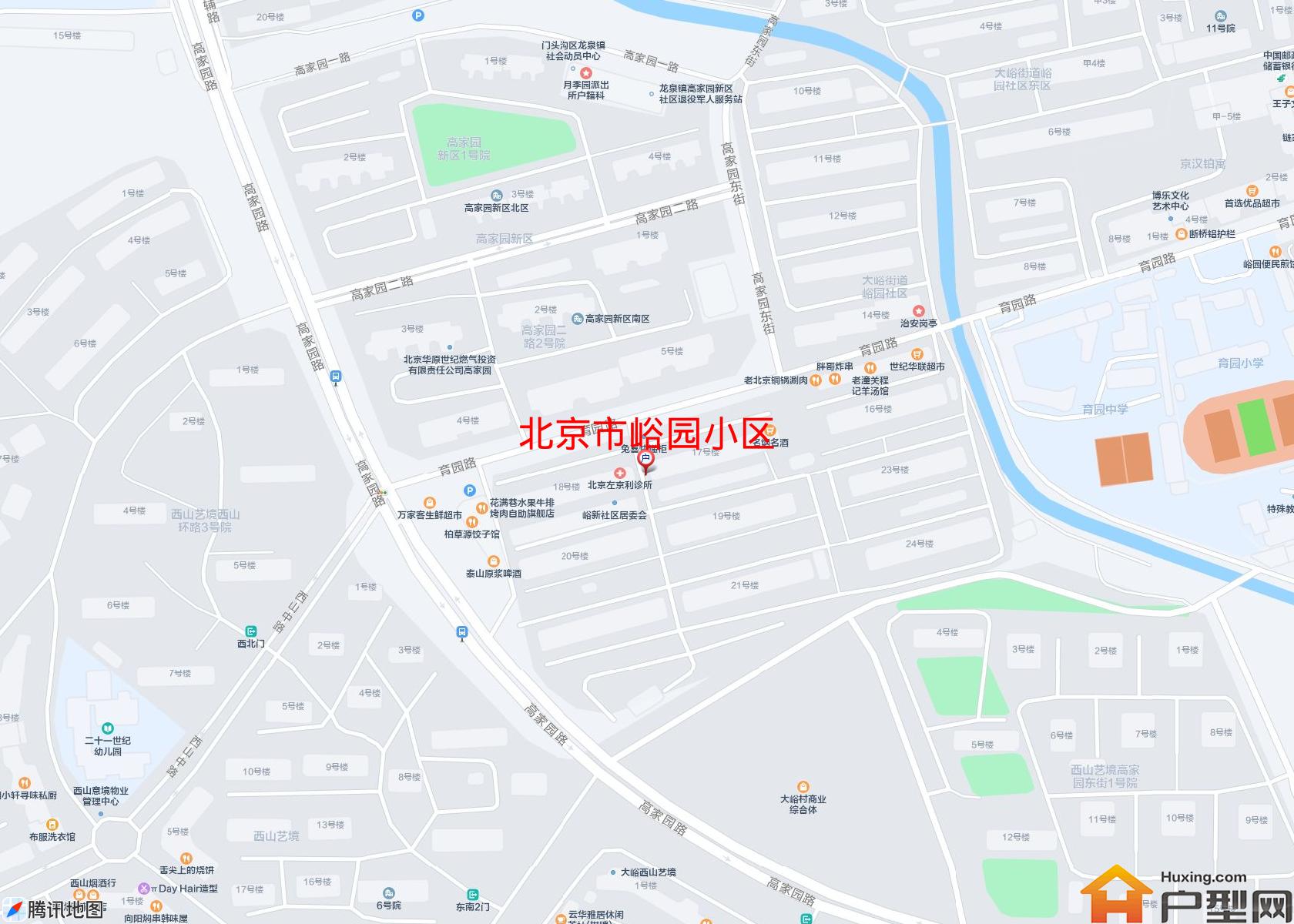 峪园小区小区 - 户型网