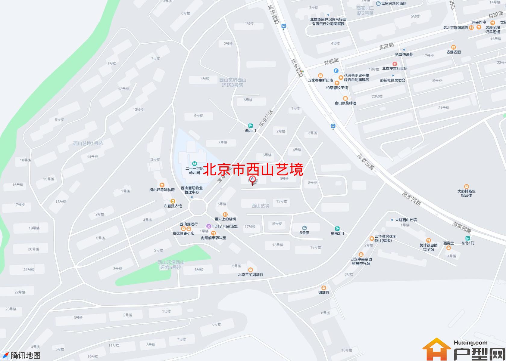 西山艺境小区 - 户型网