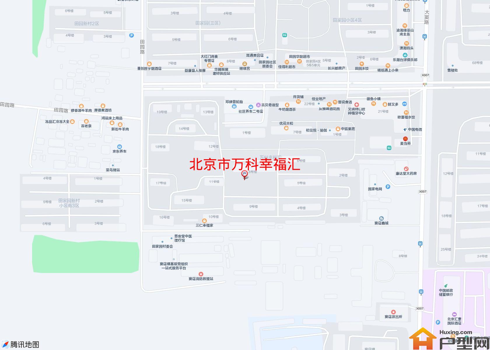 万科幸福汇小区 - 户型网