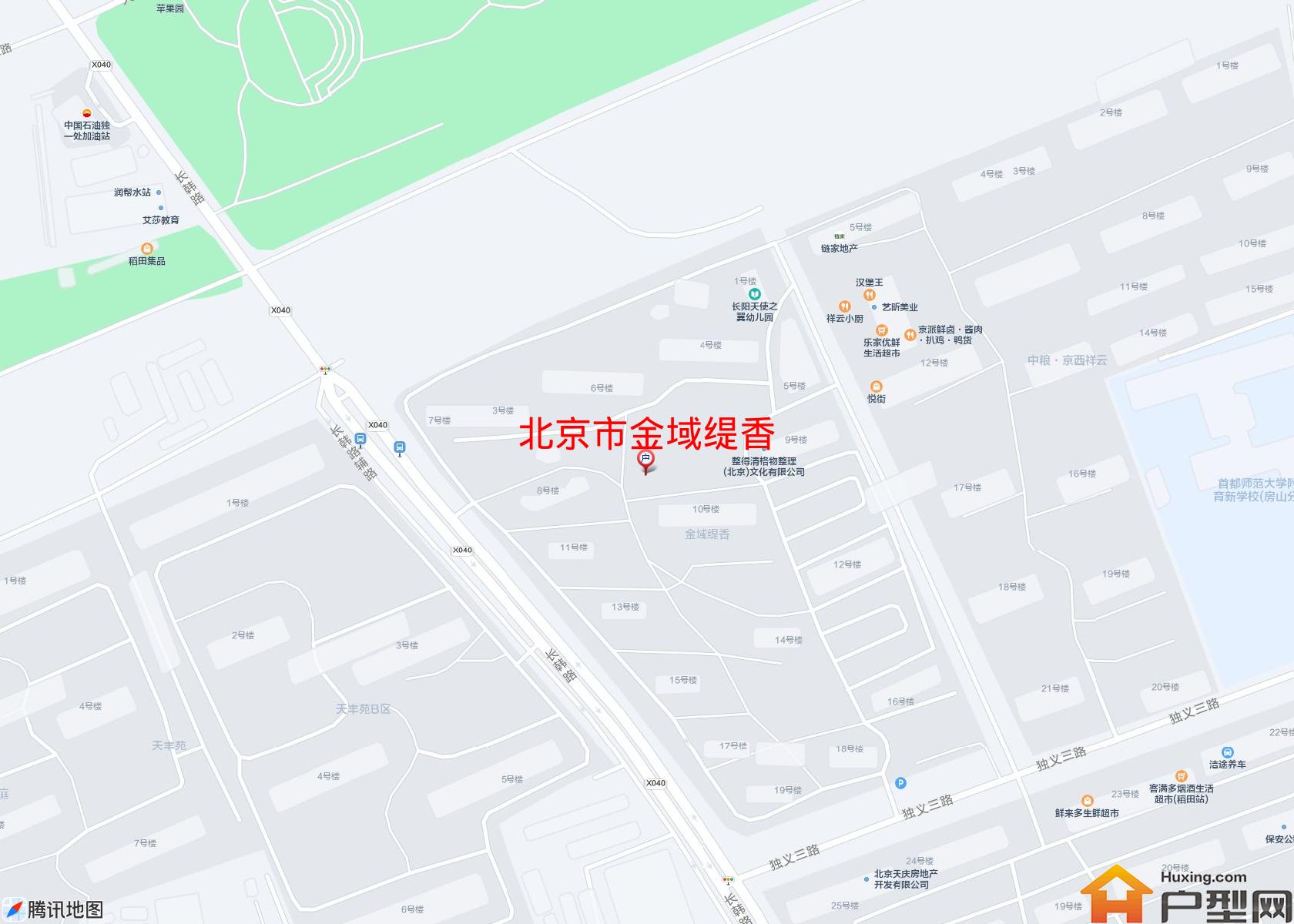 金域缇香小区 - 户型网