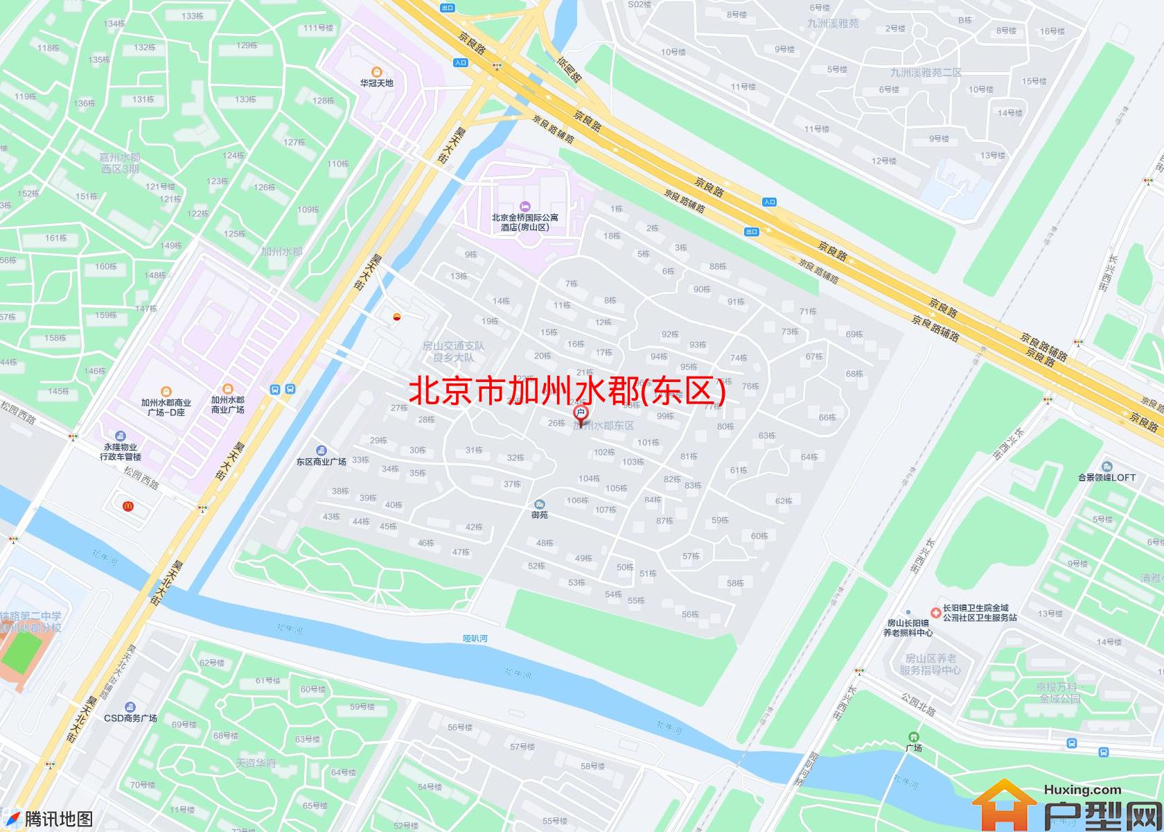 加州水郡(东区)小区 - 户型网