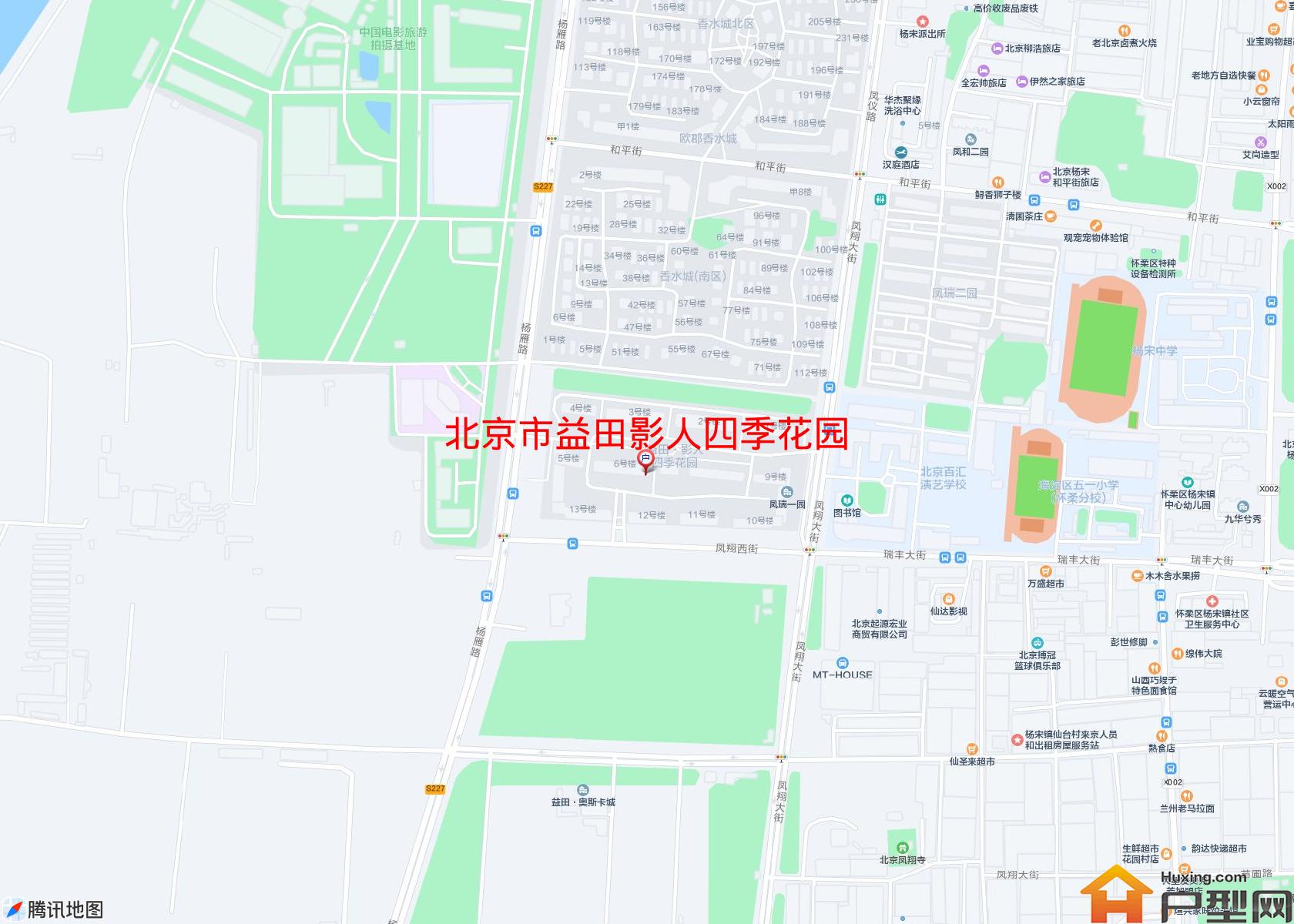 益田影人四季花园小区 - 户型网