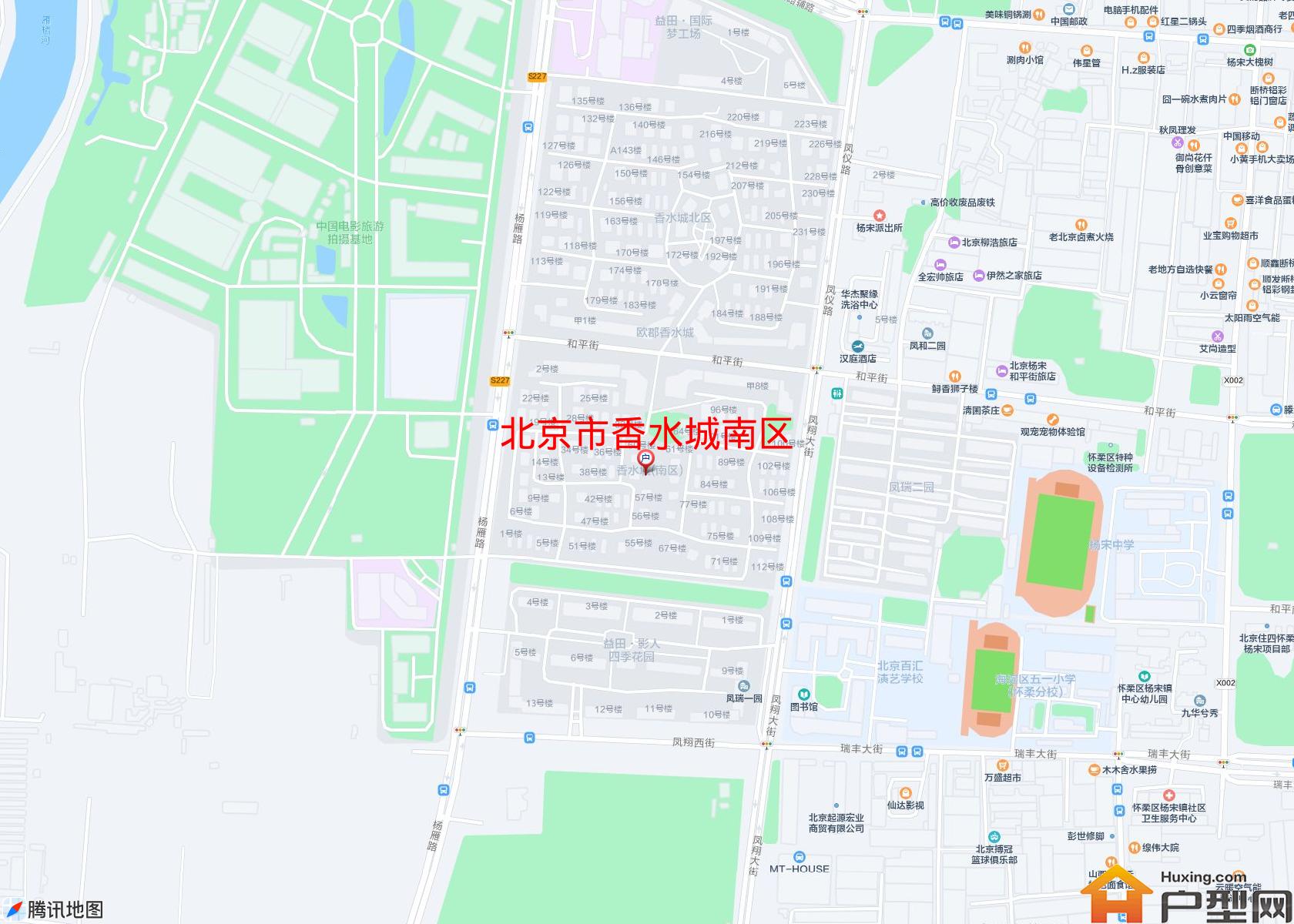 香水城南区小区 - 户型网
