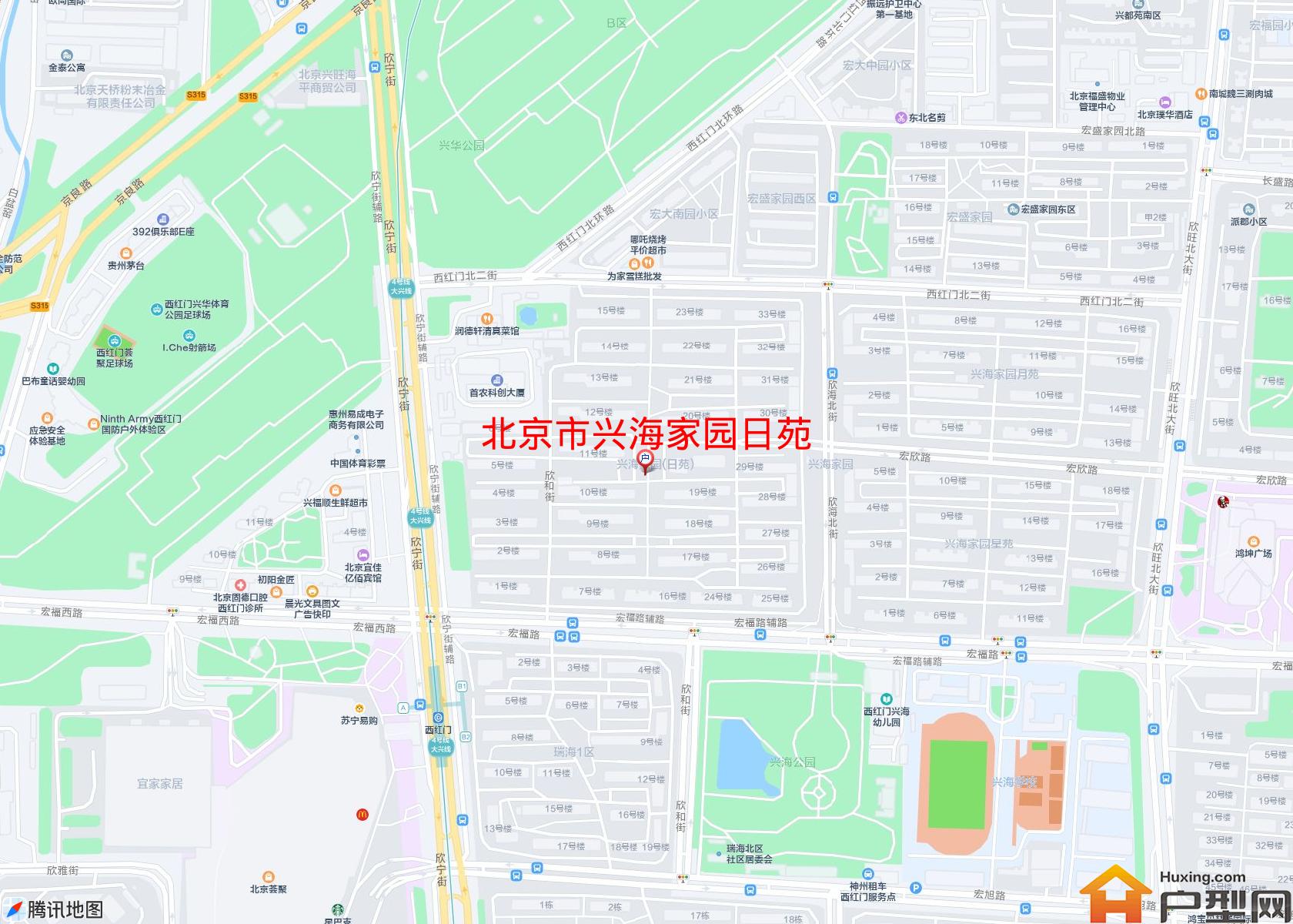 兴海家园日苑小区 - 户型网