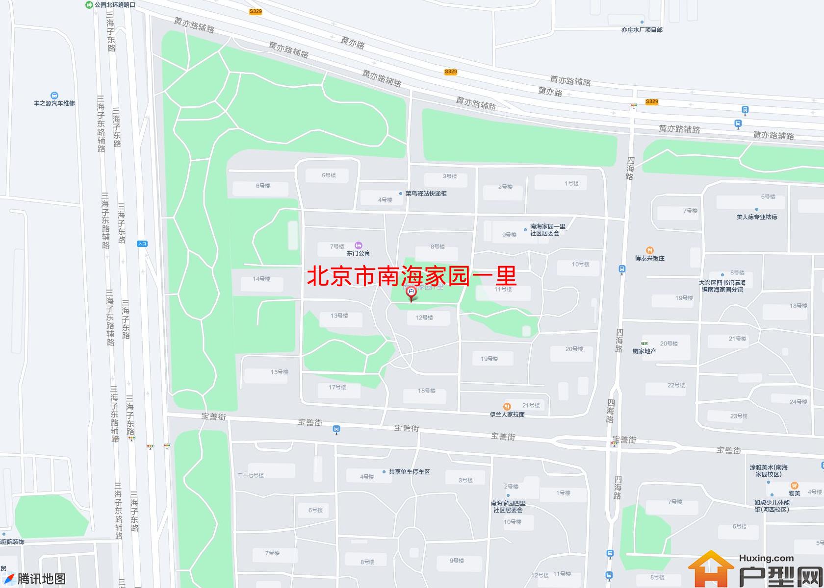 南海家园一里小区 - 户型网