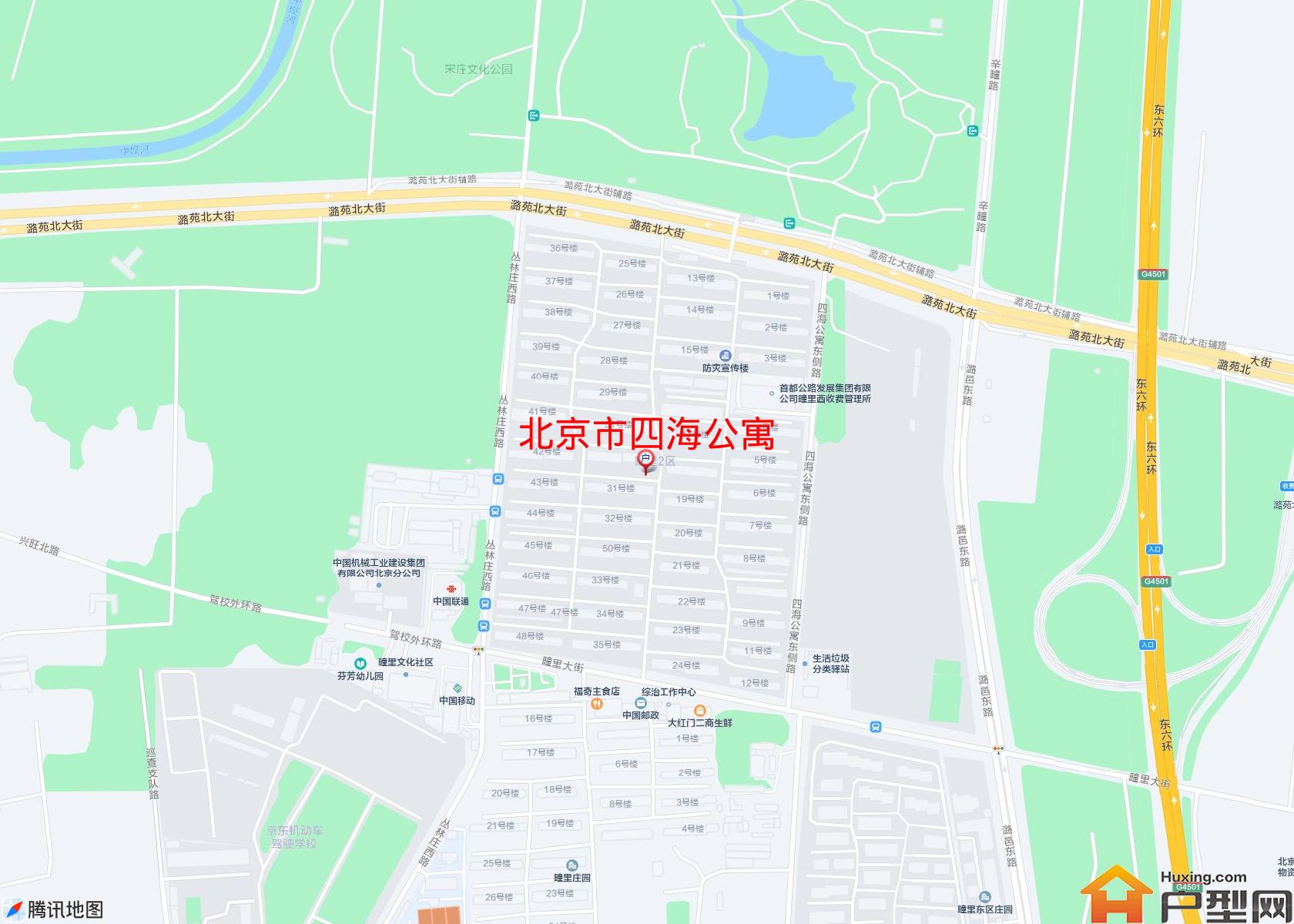 四海公寓小区 - 户型网