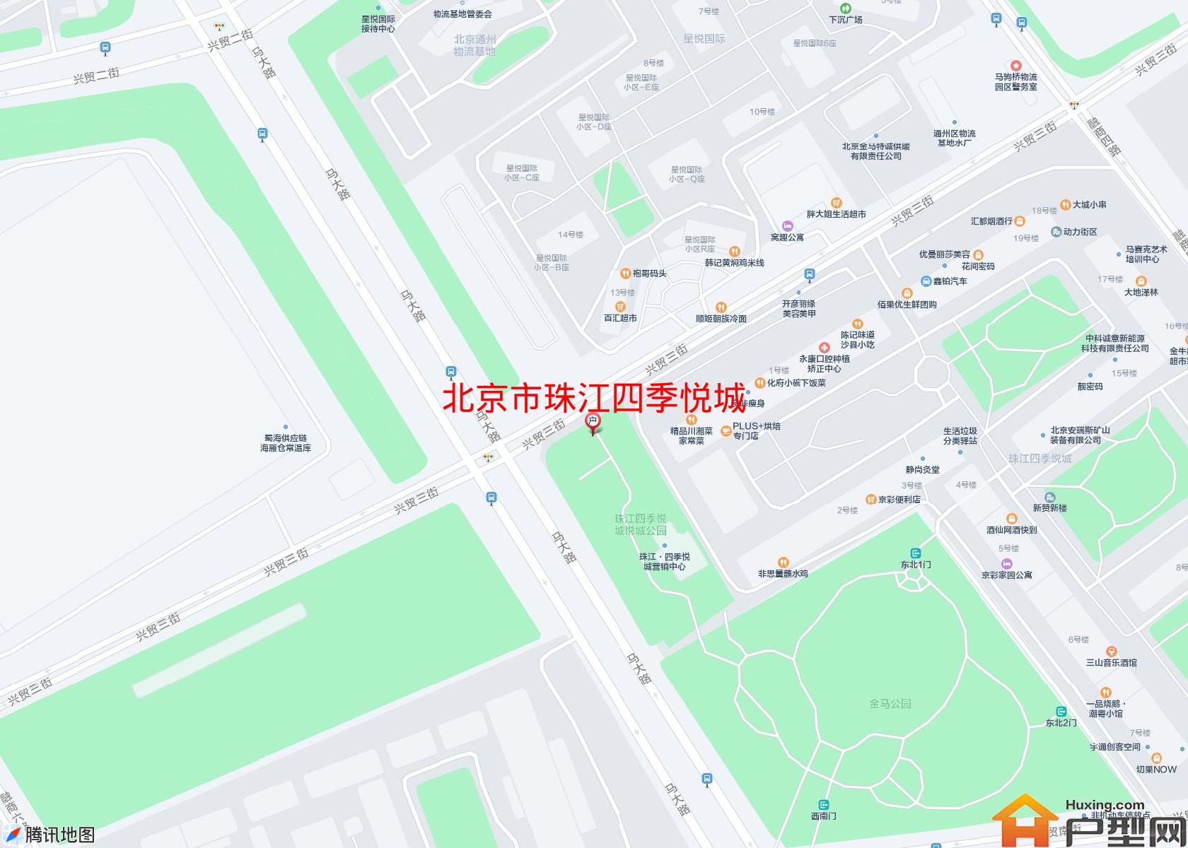 珠江四季悦城小区 - 户型网