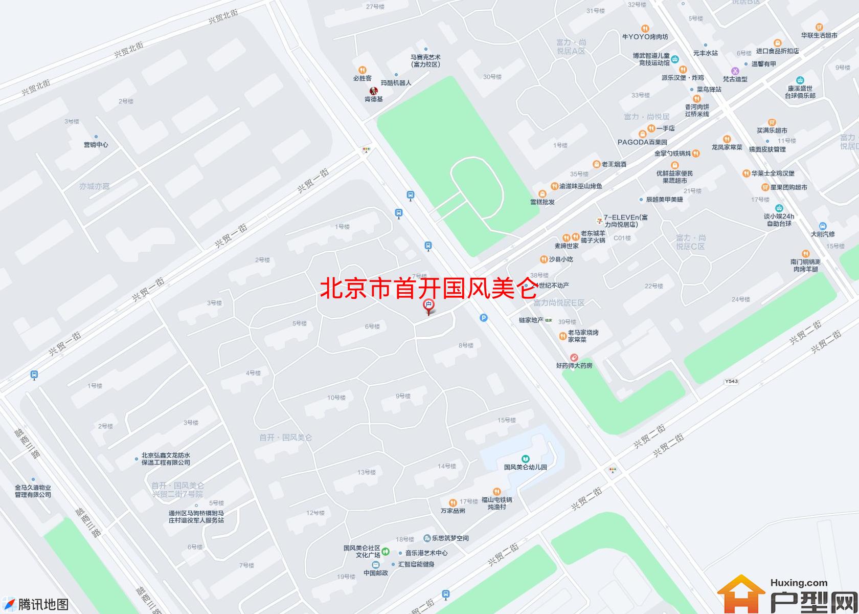 首开国风美仑小区 - 户型网 首开国风美仑小区 - 户型网