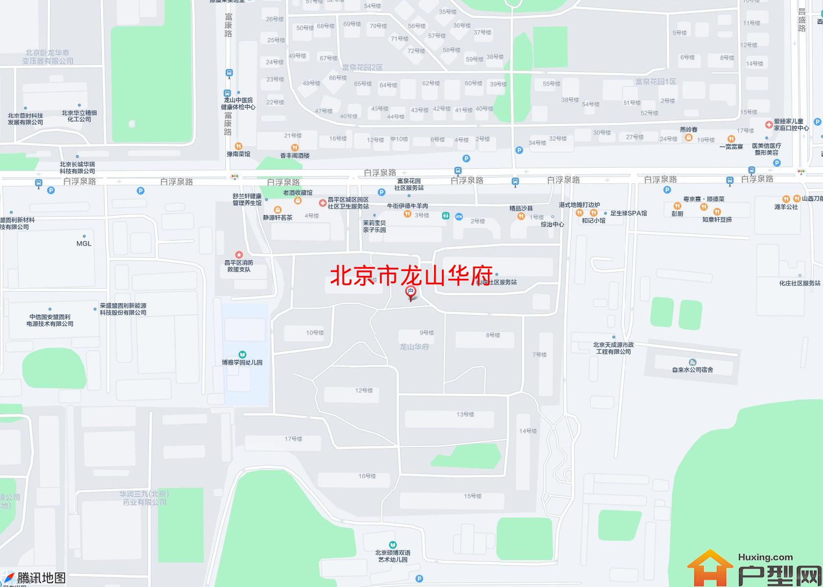 龙山华府小区 - 户型网