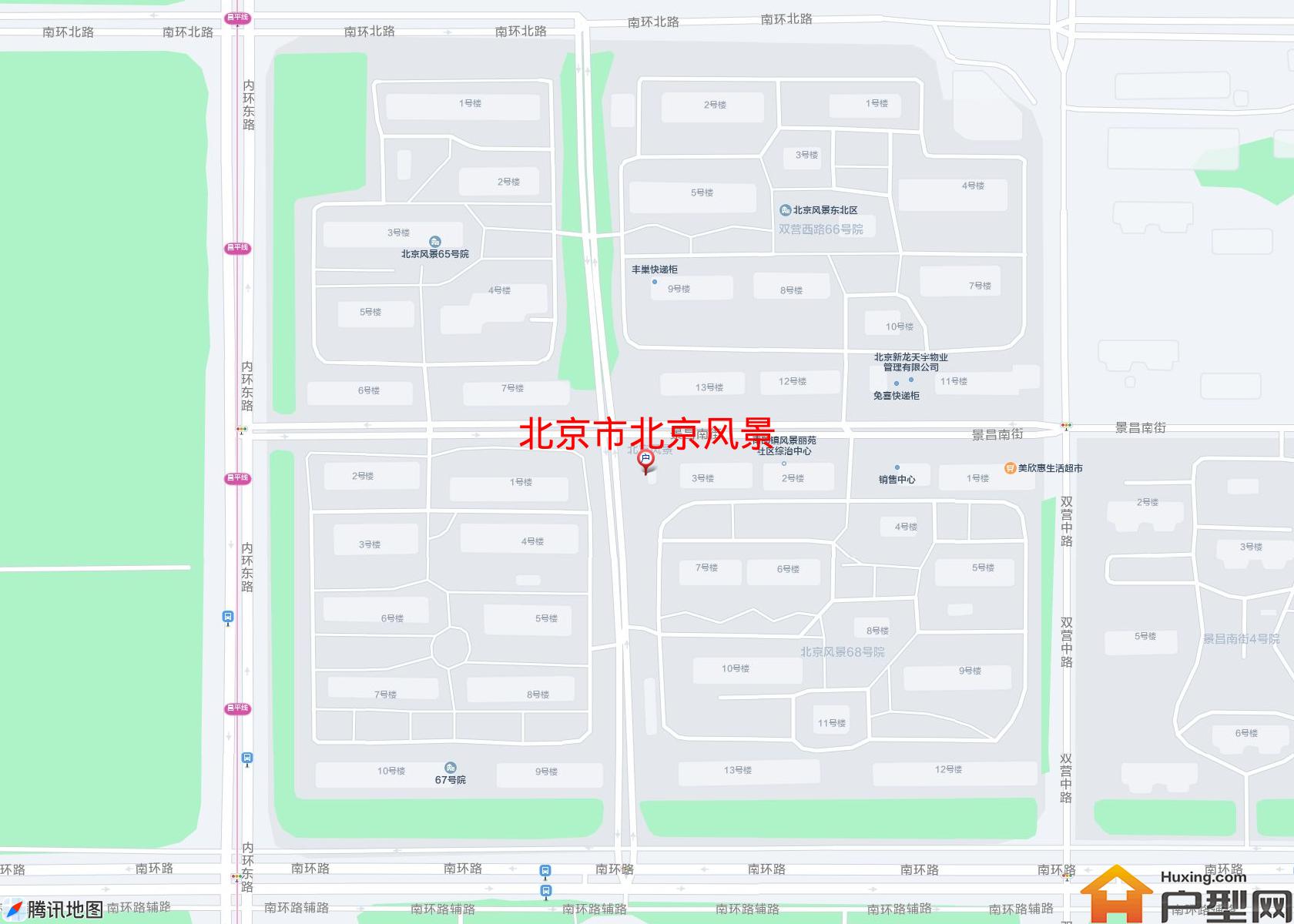 北京风景小区 - 户型网