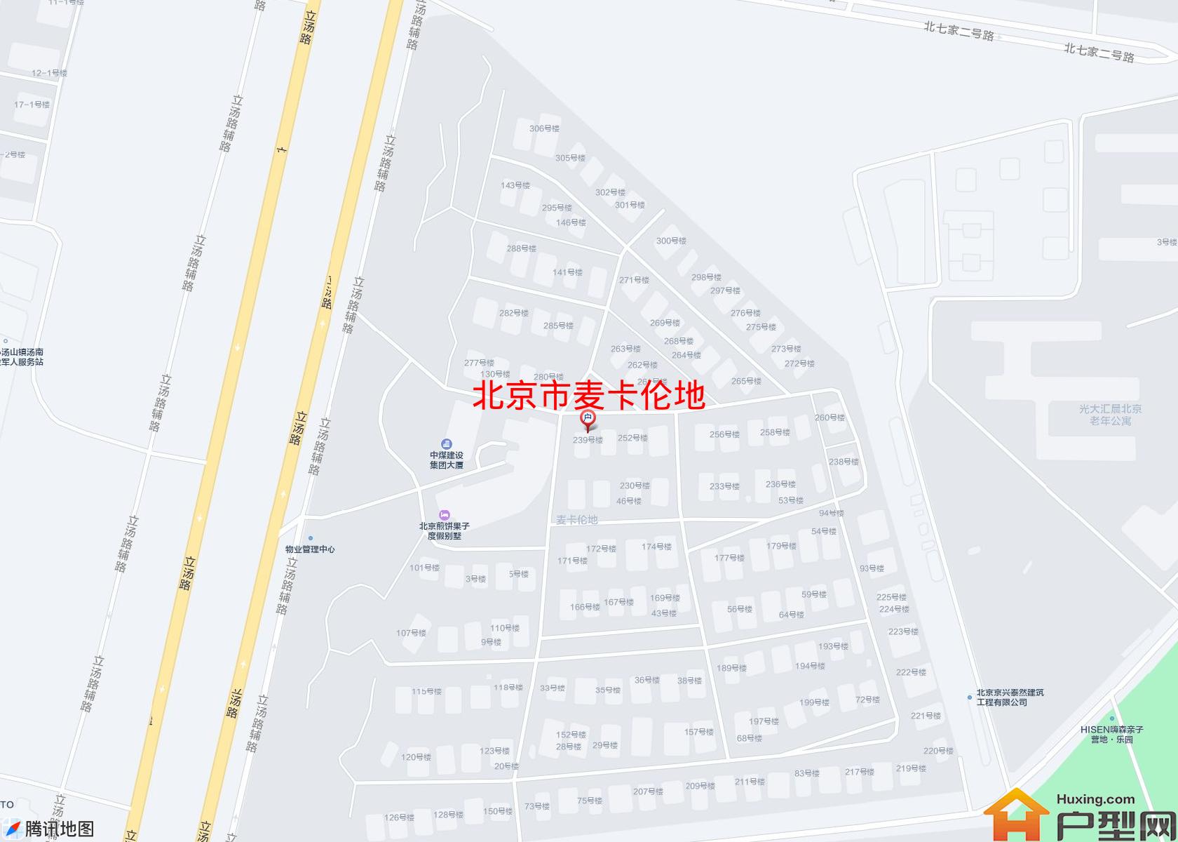 麦卡伦地小区 - 户型网