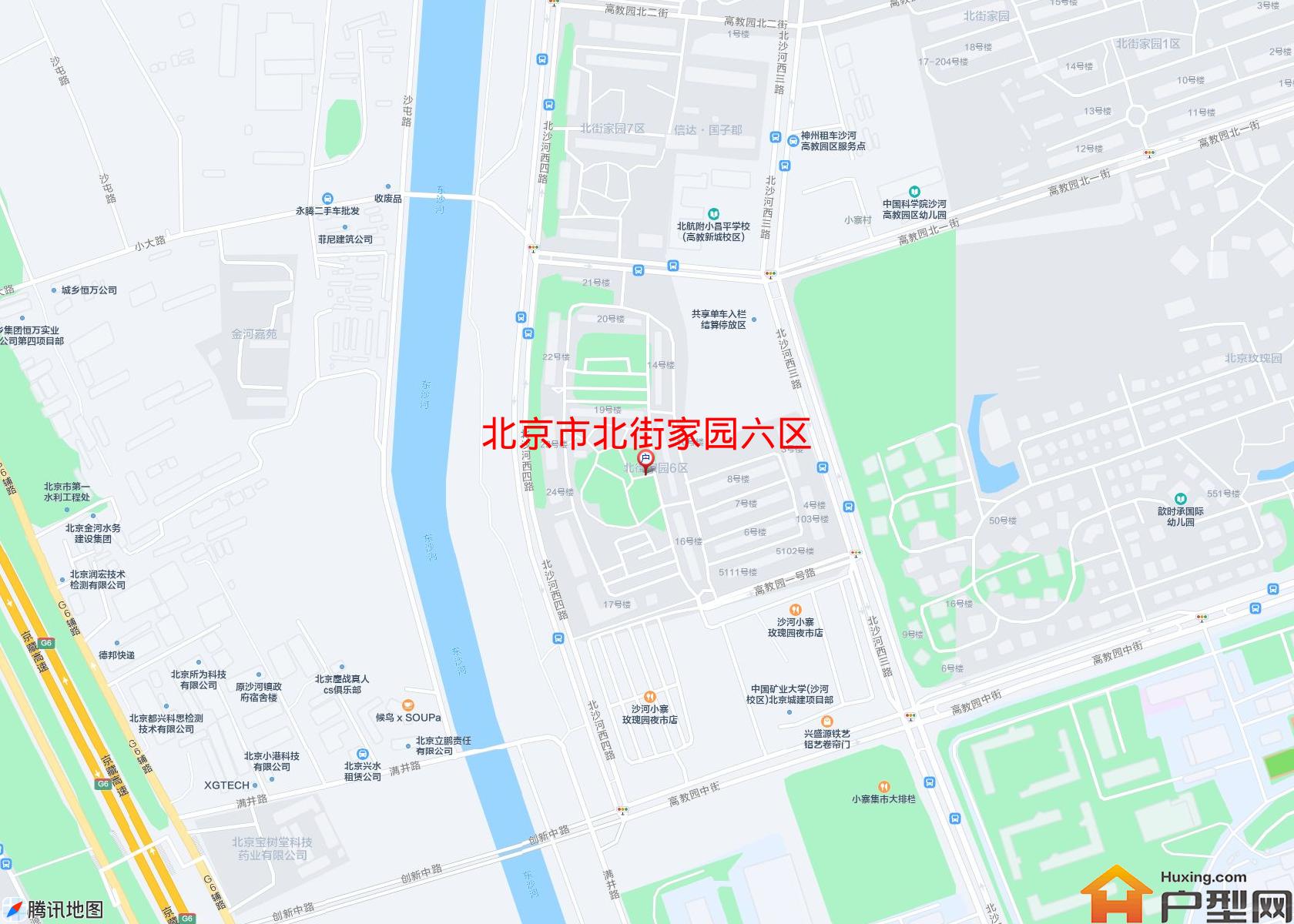 北街家园六区小区 - 户型网