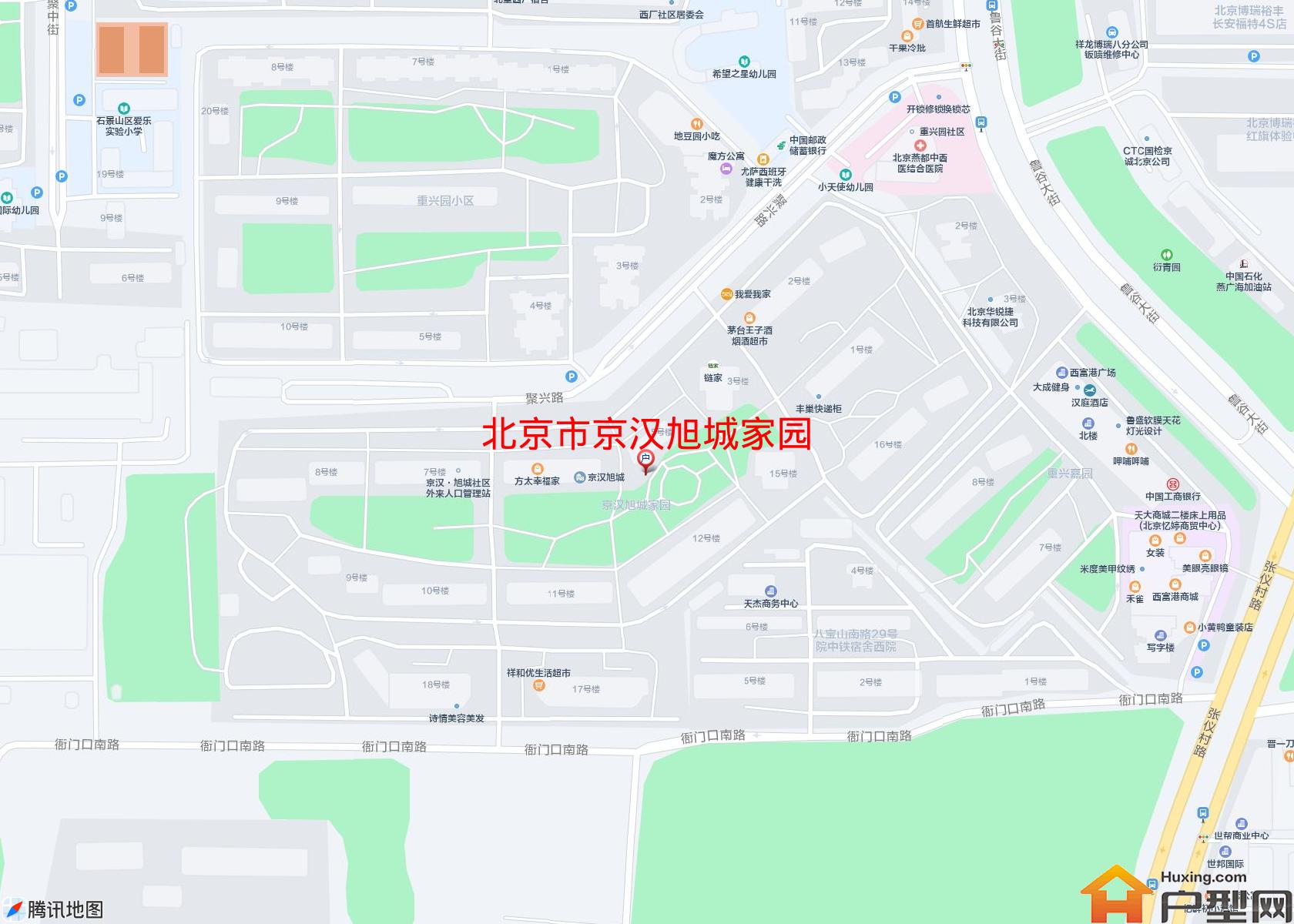 京汉旭城家园小区 - 户型网