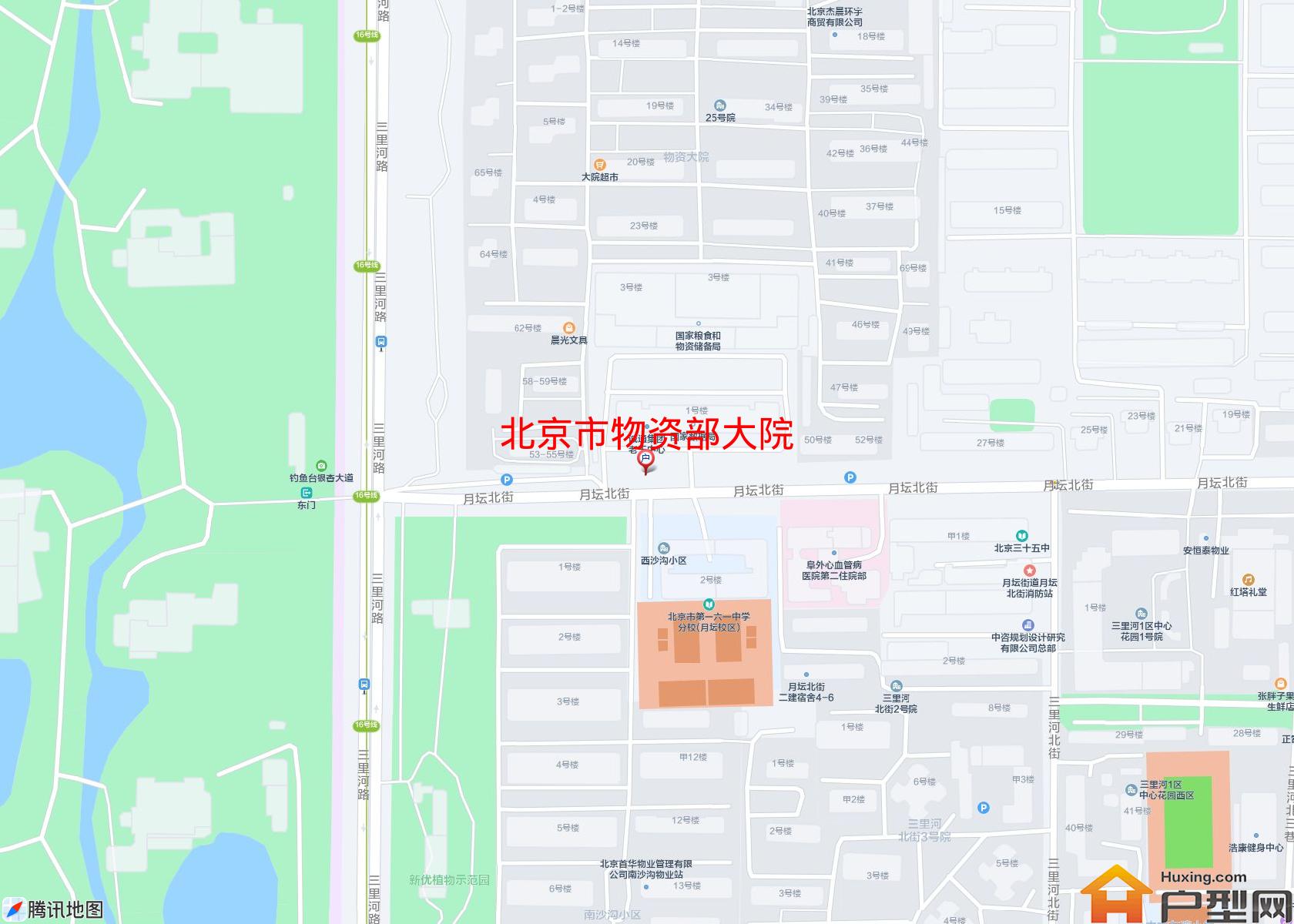 物资部大院小区 - 户型网