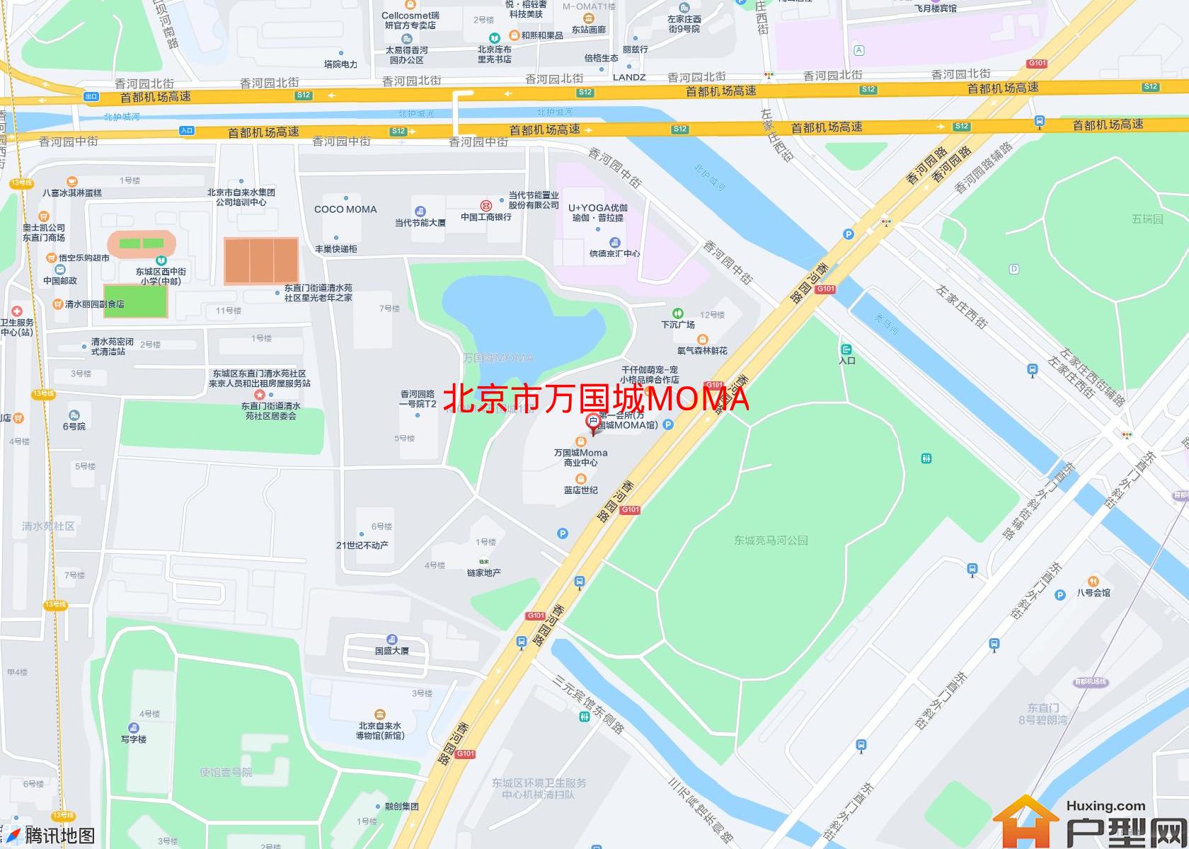 万国城MOMA小区 - 户型网