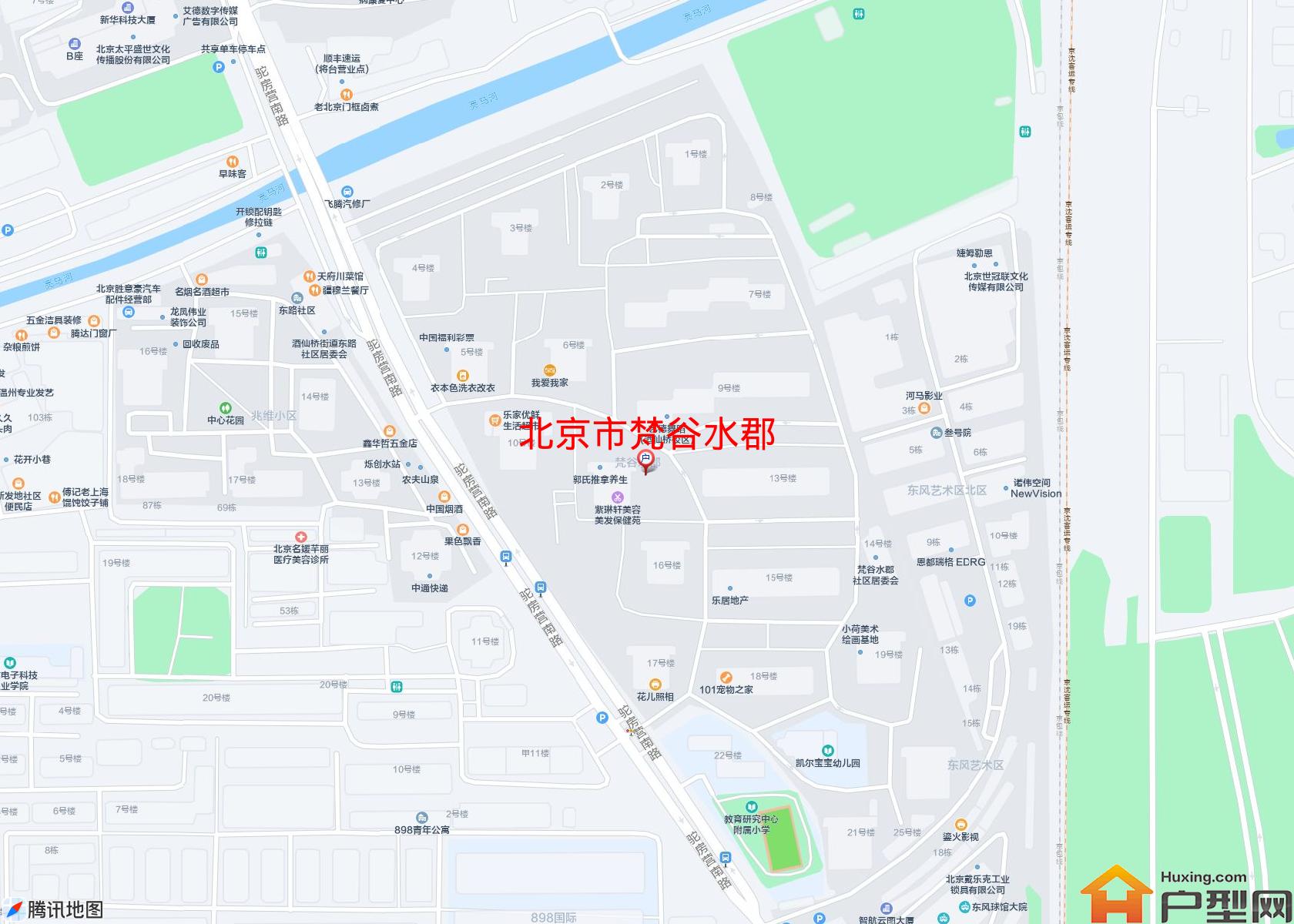 梵谷水郡小区 - 户型网