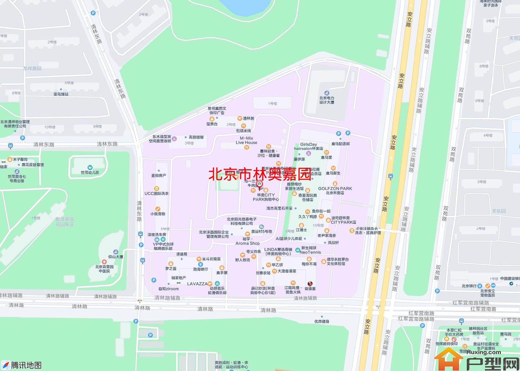 林奥嘉园小区 - 户型网