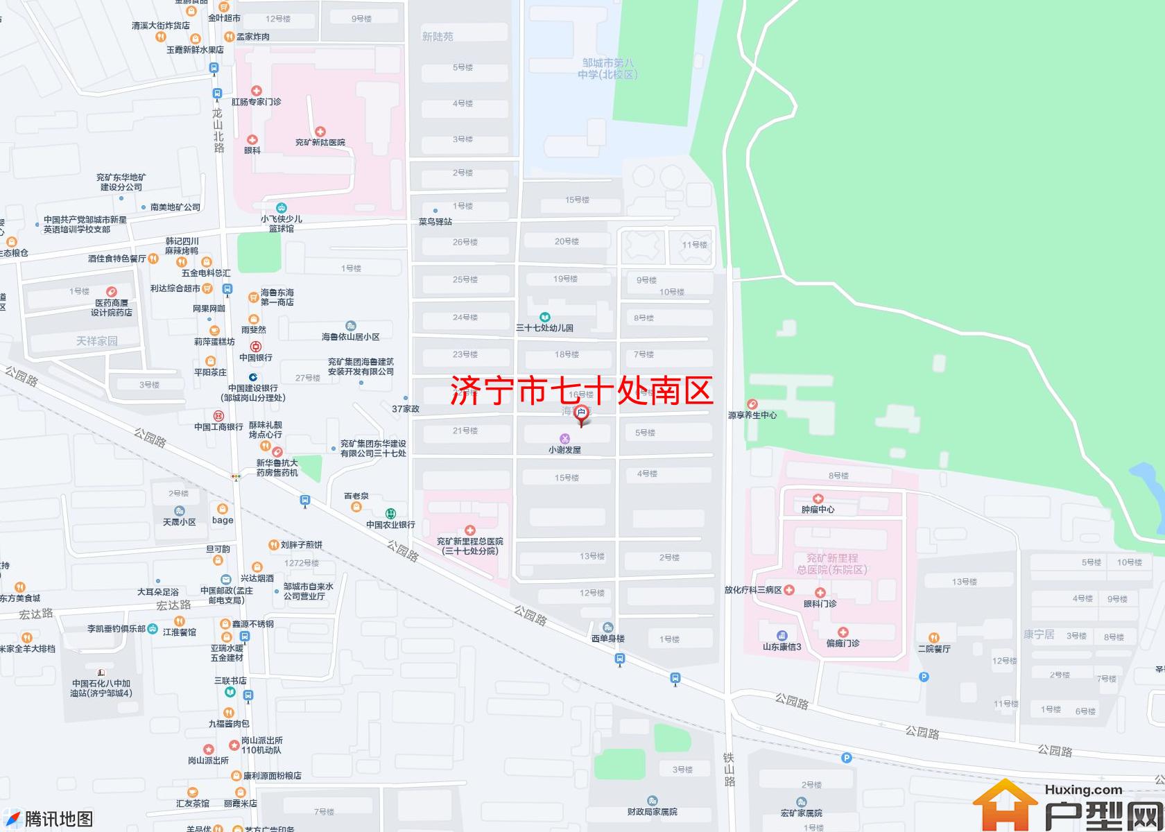 七十处南区小区 - 户型网