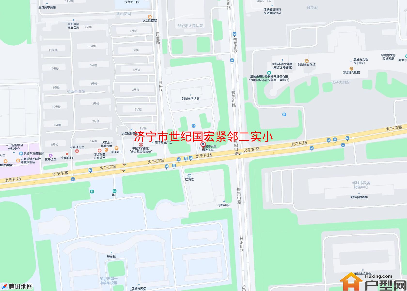 世纪国宏紧邻二实小小区 - 户型网
