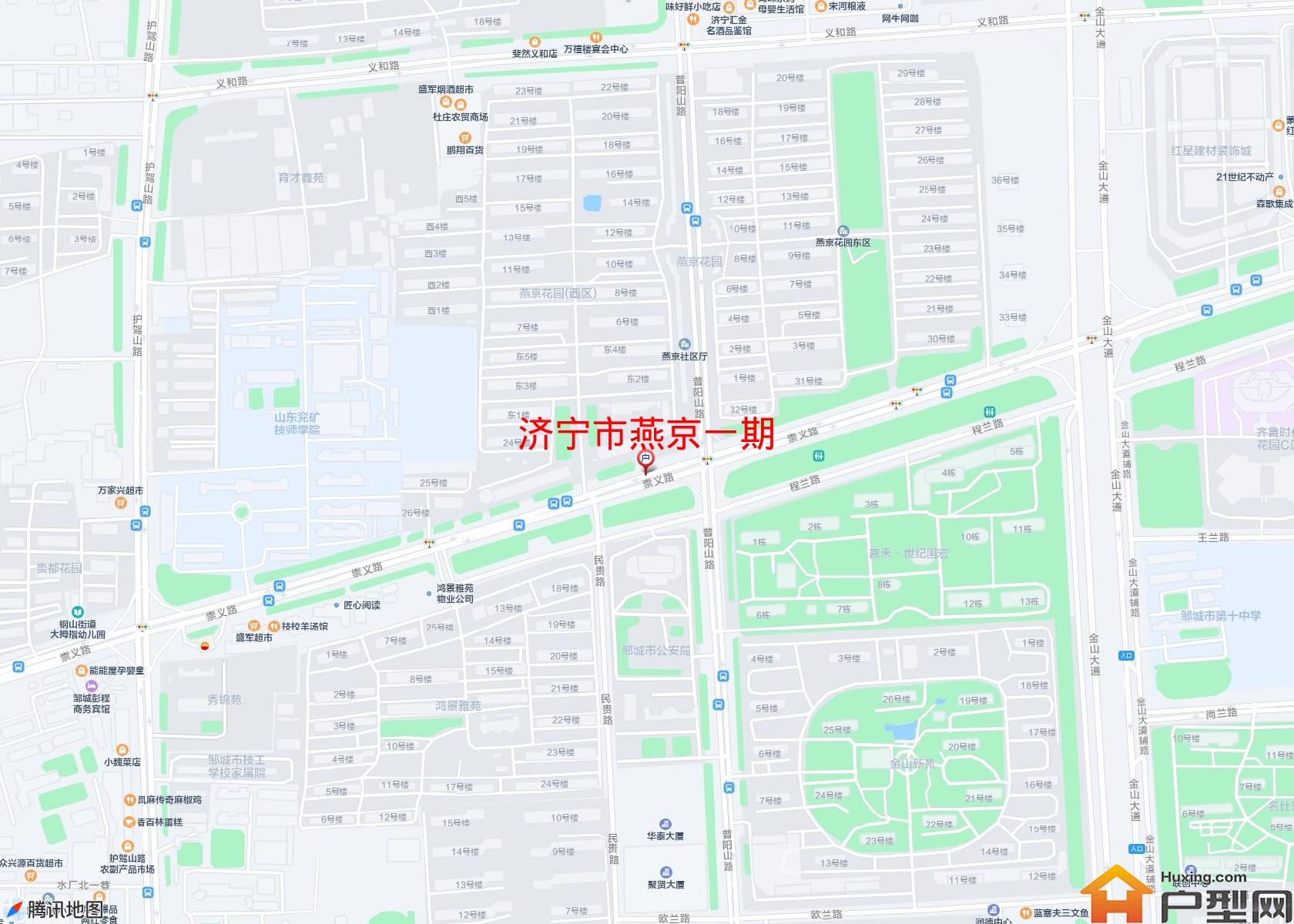 燕京一期小区 - 户型网